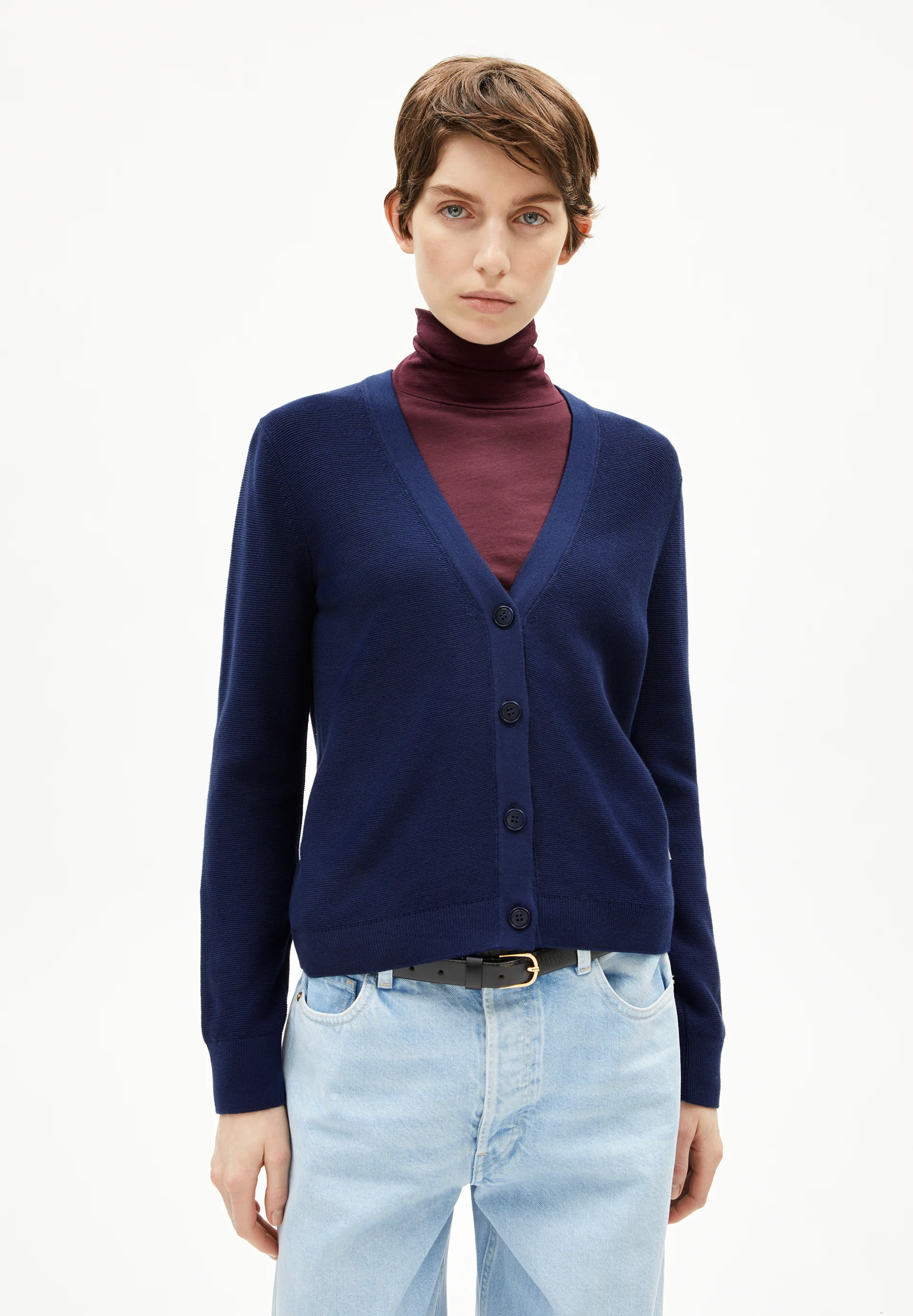 MENAAL LINKS LINKS Cardigan made of Organic Cotton
