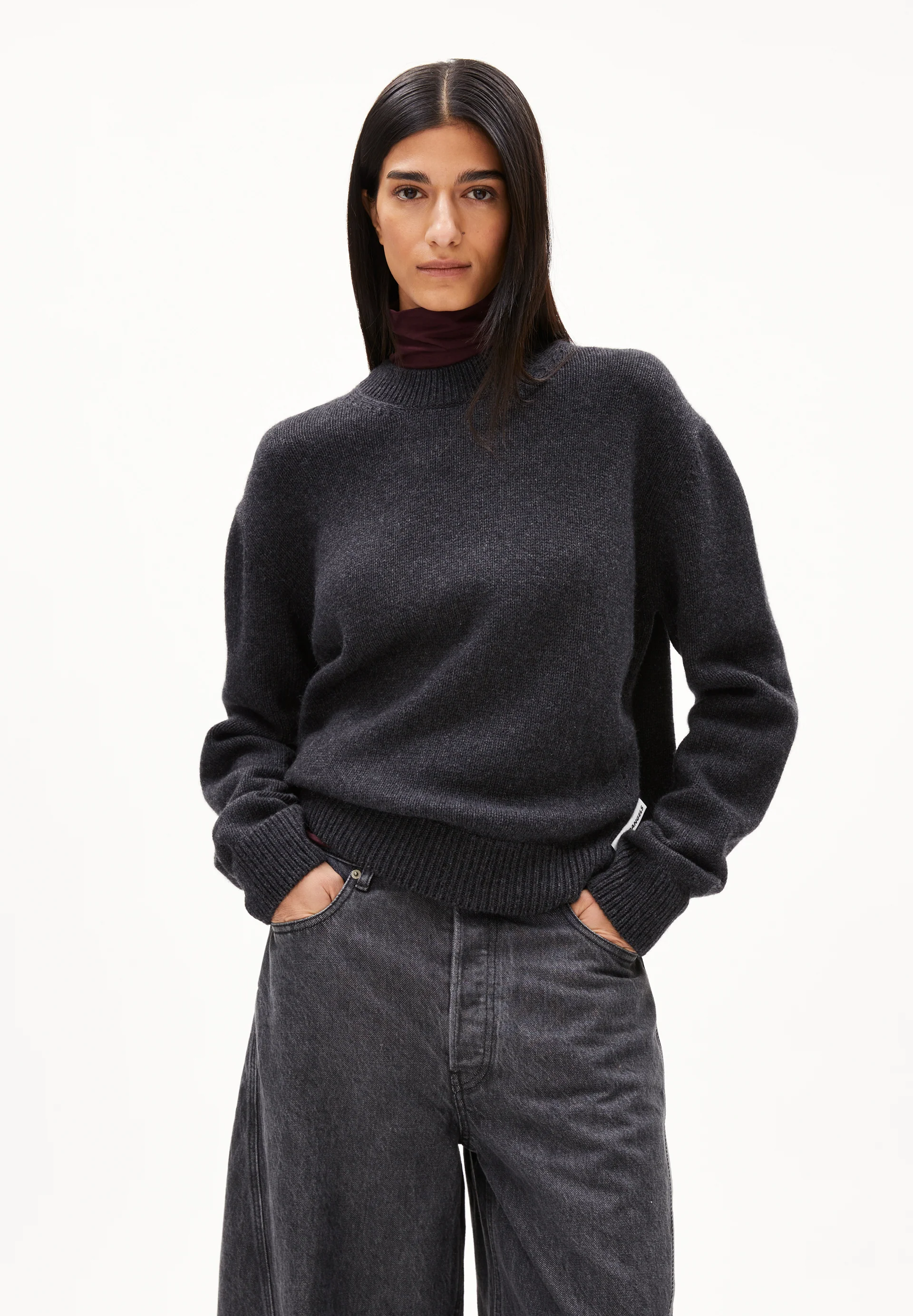 BALBAA Jumper made from an organic wool blend