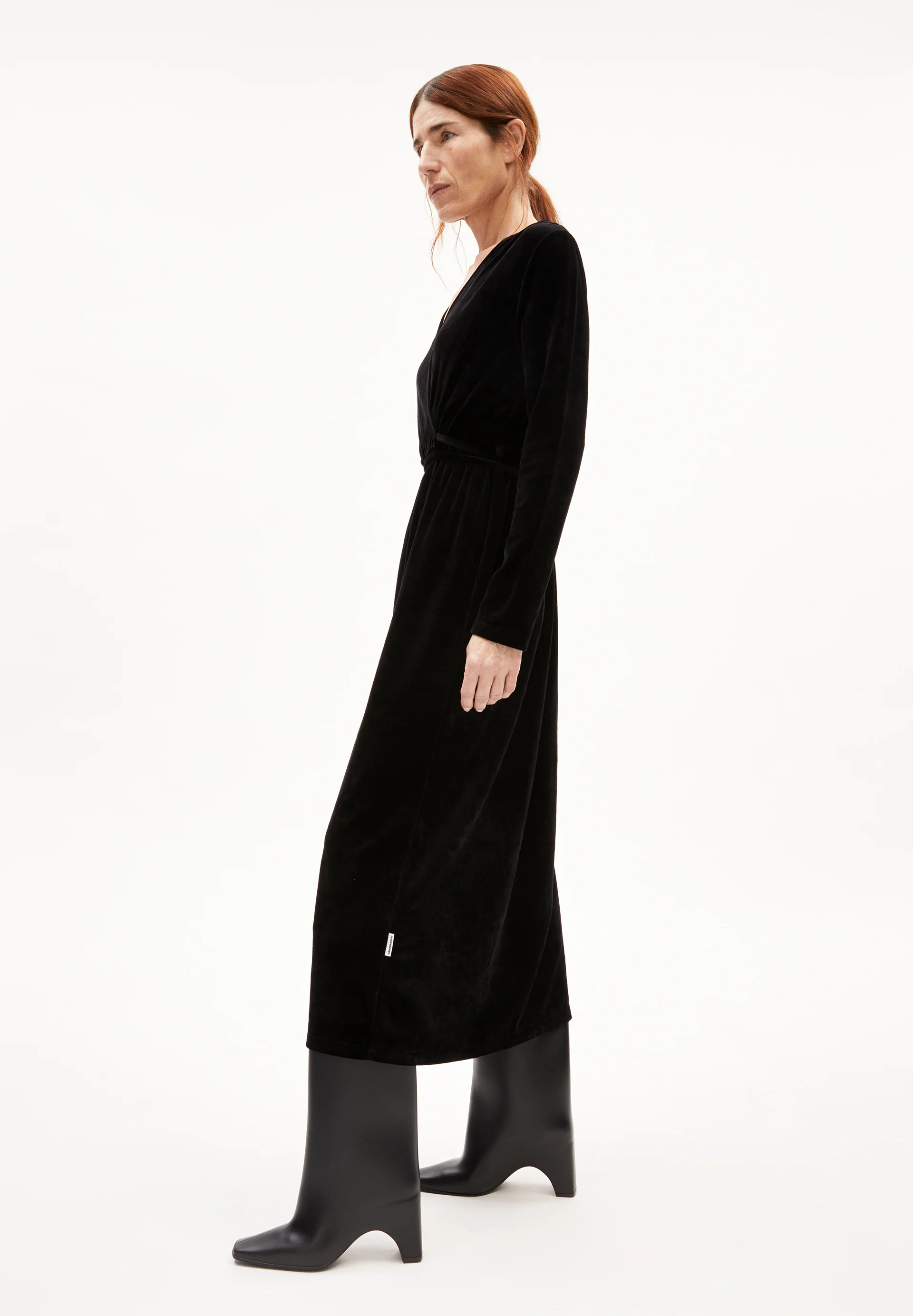 VERLAAR Jersey Dress Regular Fit made of velvet
