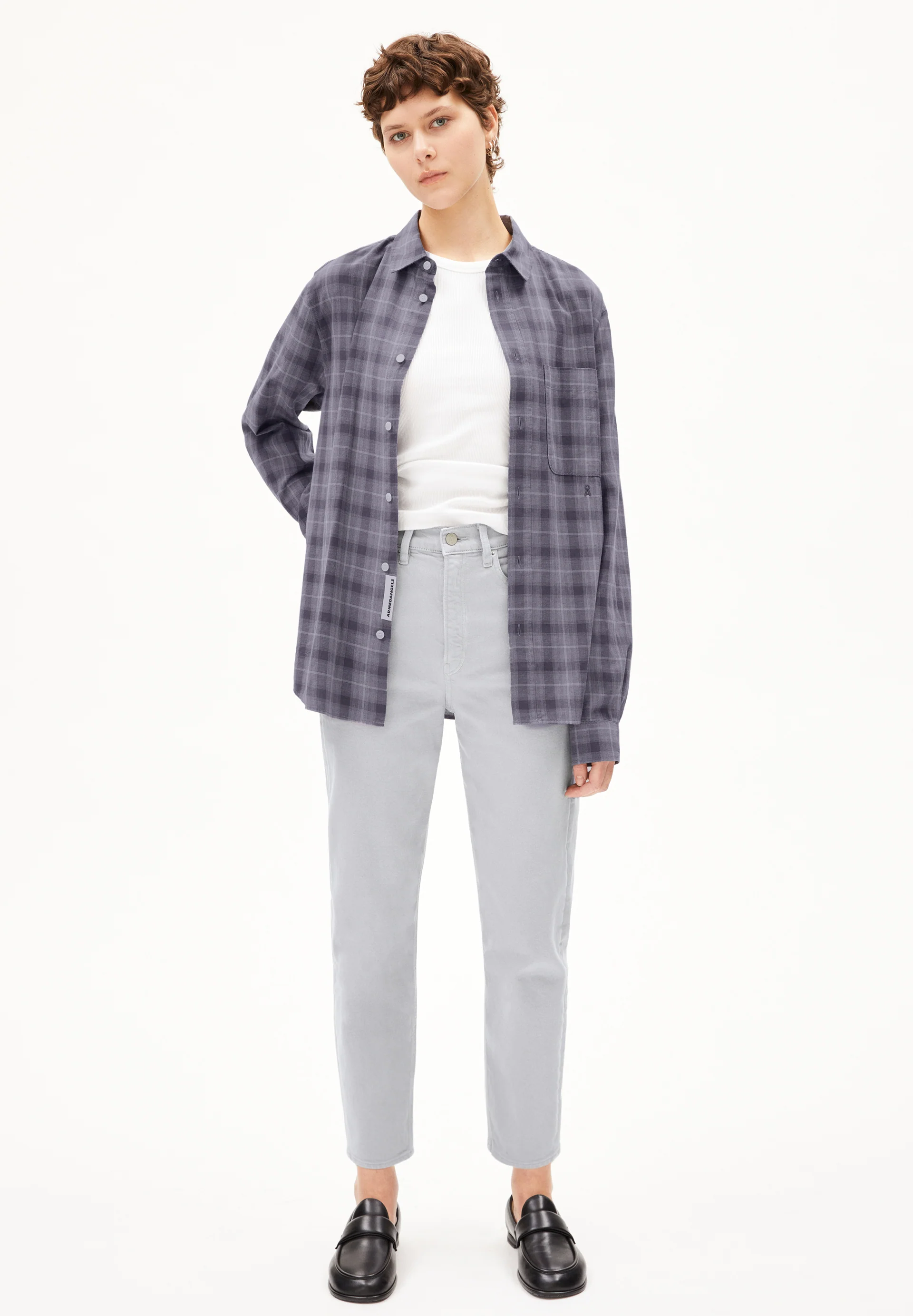 MAIRAA Mom Jeans recycled Cotton Mix Comfort Stretch