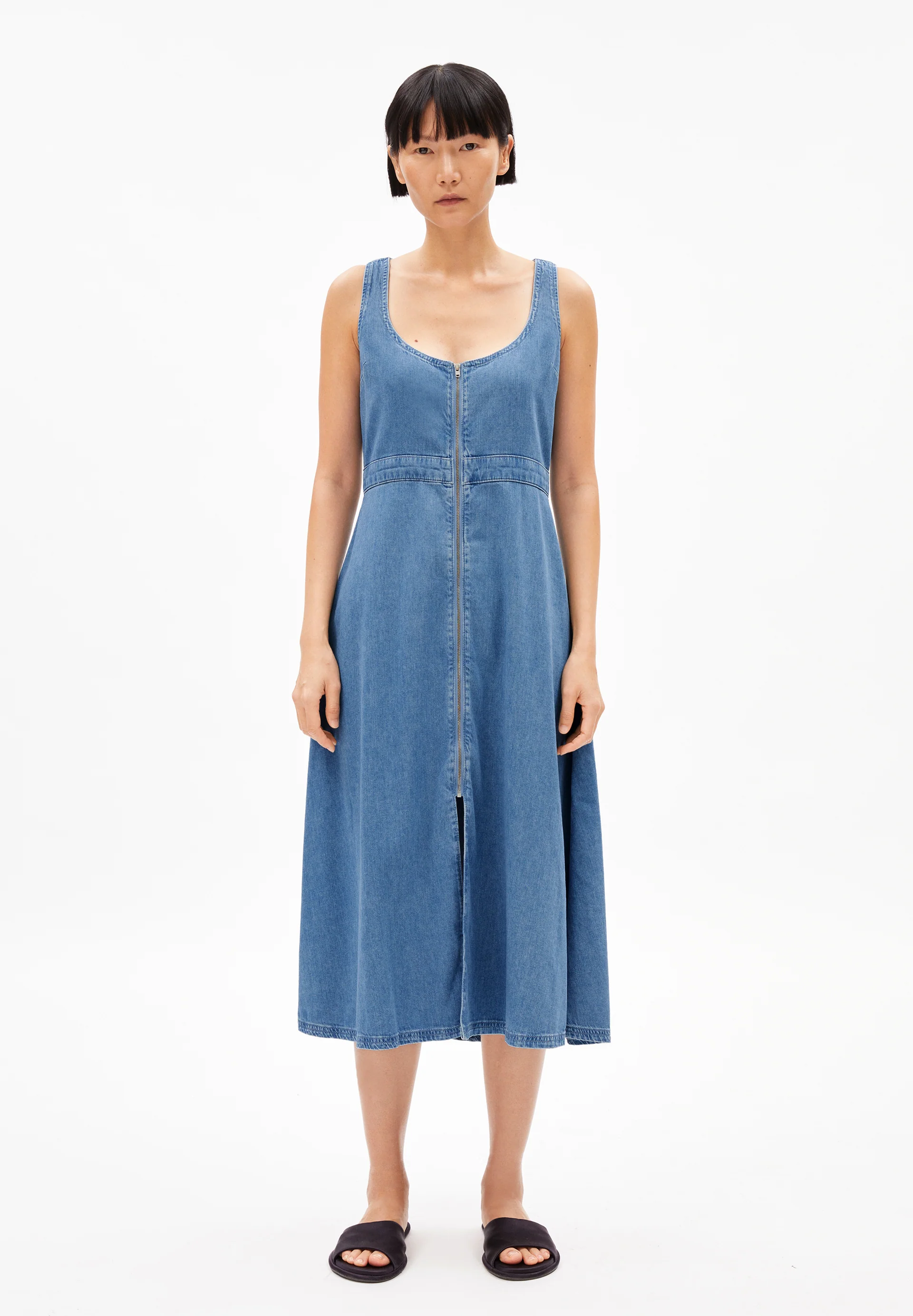 TAAHLEE Denim Dress made of Organic Cotton Mix