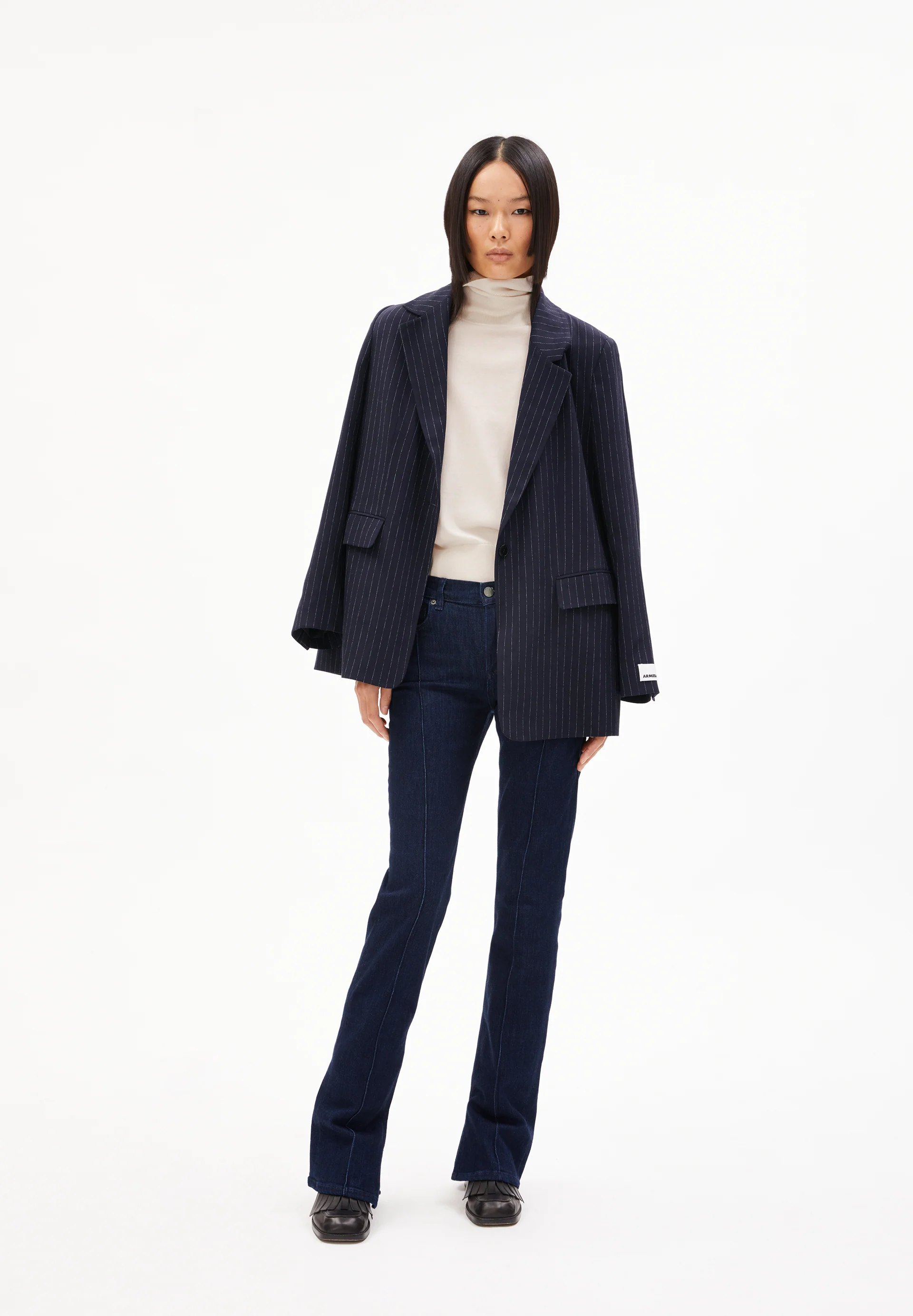LINDAA LOW Bootcut Jeans Organic Cotton Mix Comfort-Stretch