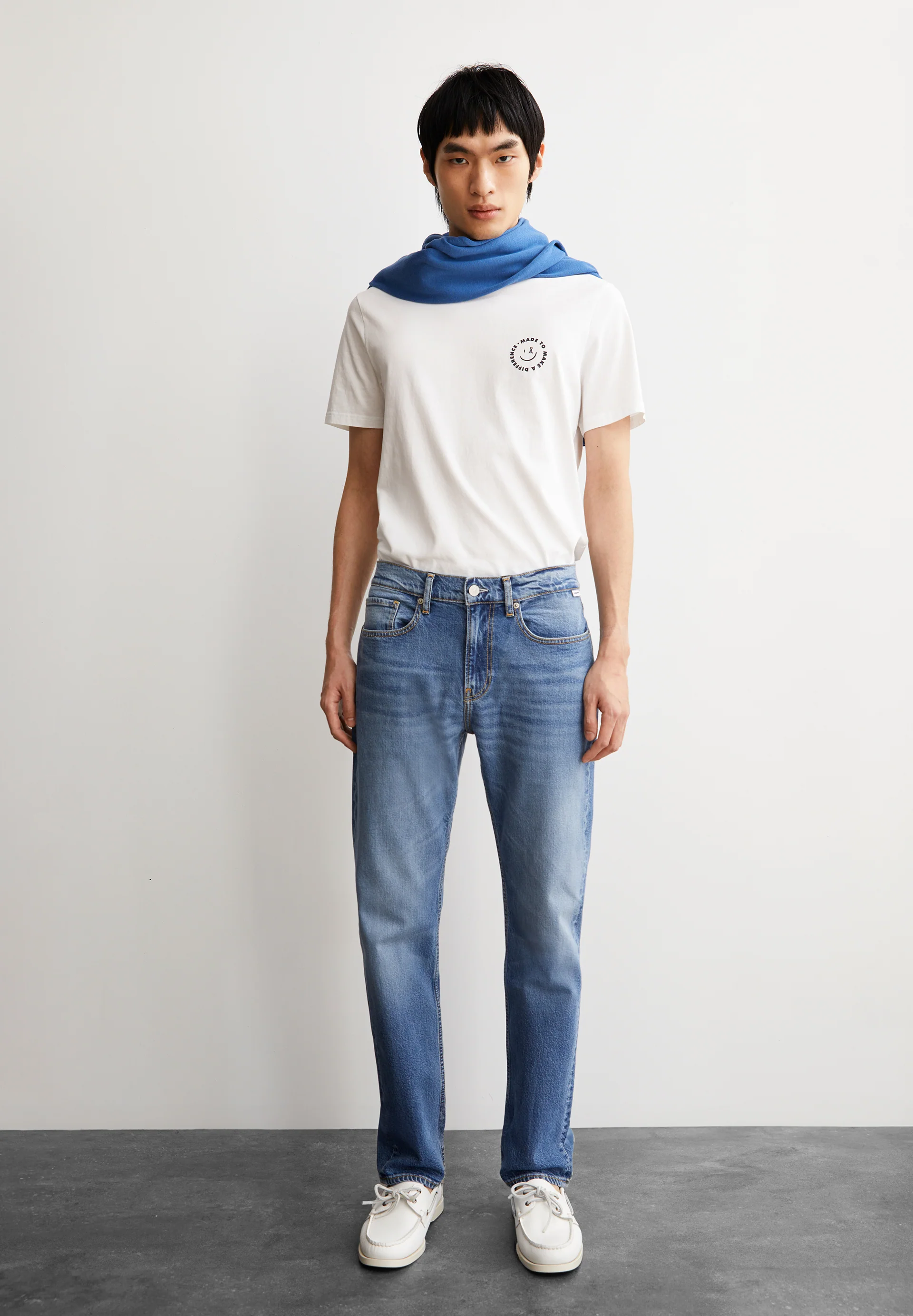 DYLAANO Straight Jeans Organic Cotton Mix