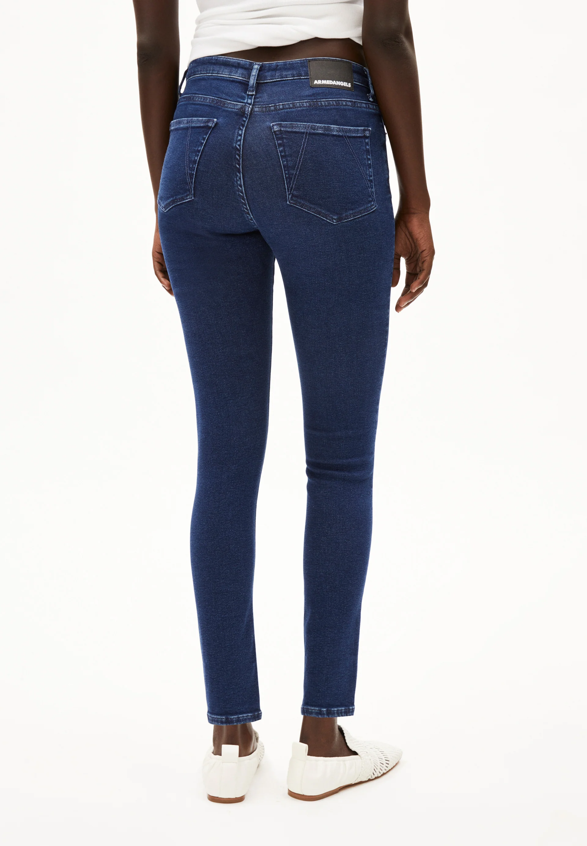 TILLAA Skinny Jeans Mid Waist Organic Cotton Mix X-Stretch