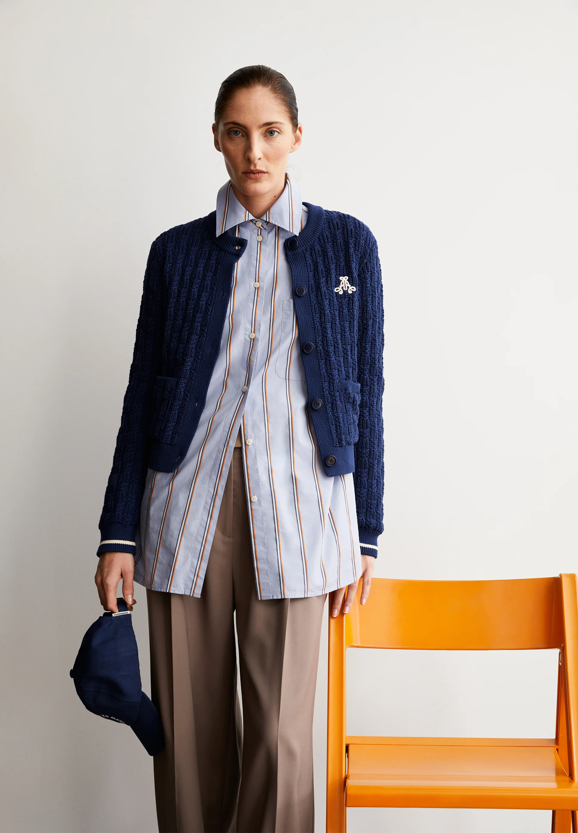JULIAANAS STRUCTURE Cardigan made of Organic Cotton