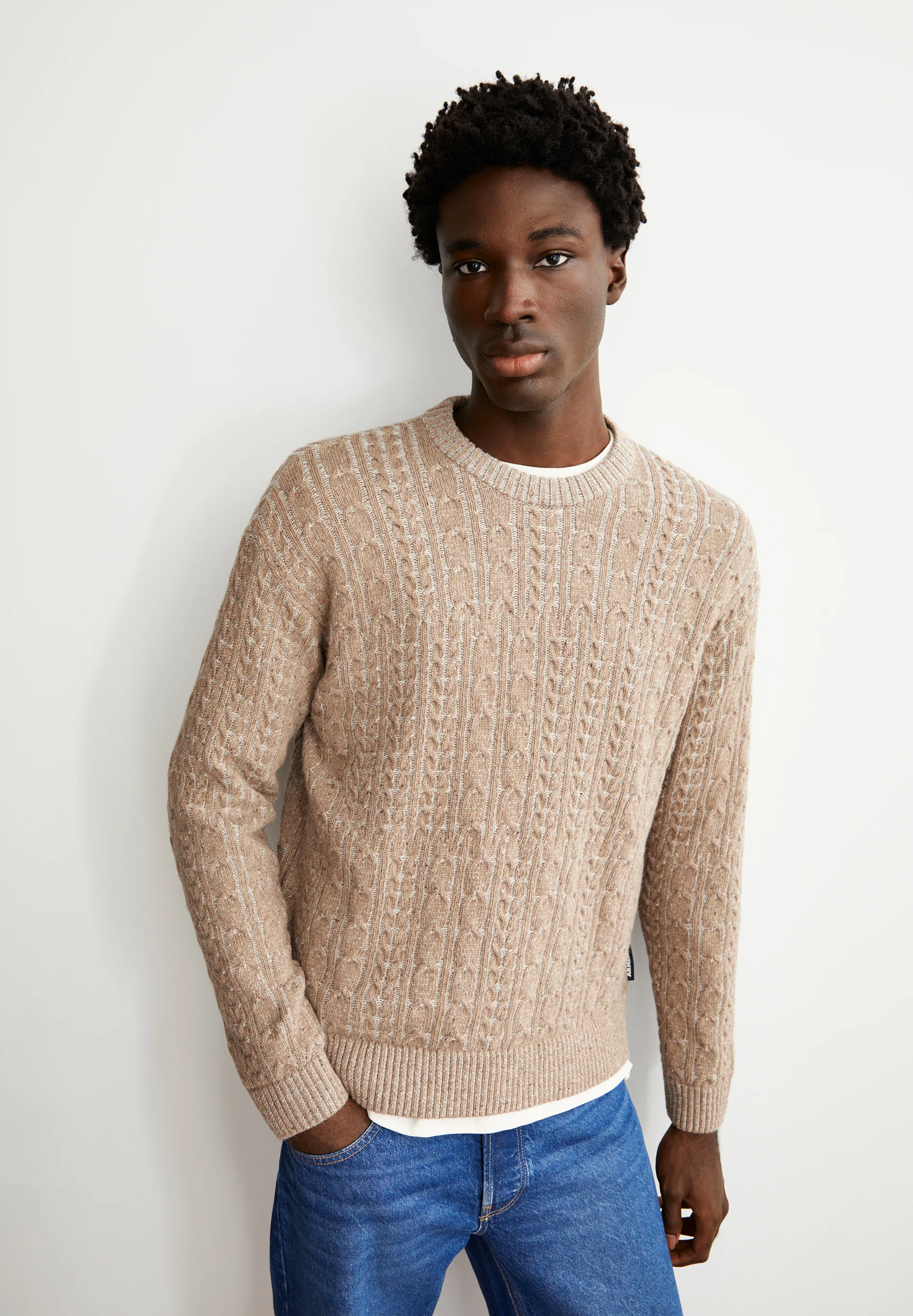 DAAKO Jumper made from an organic cotton blend
