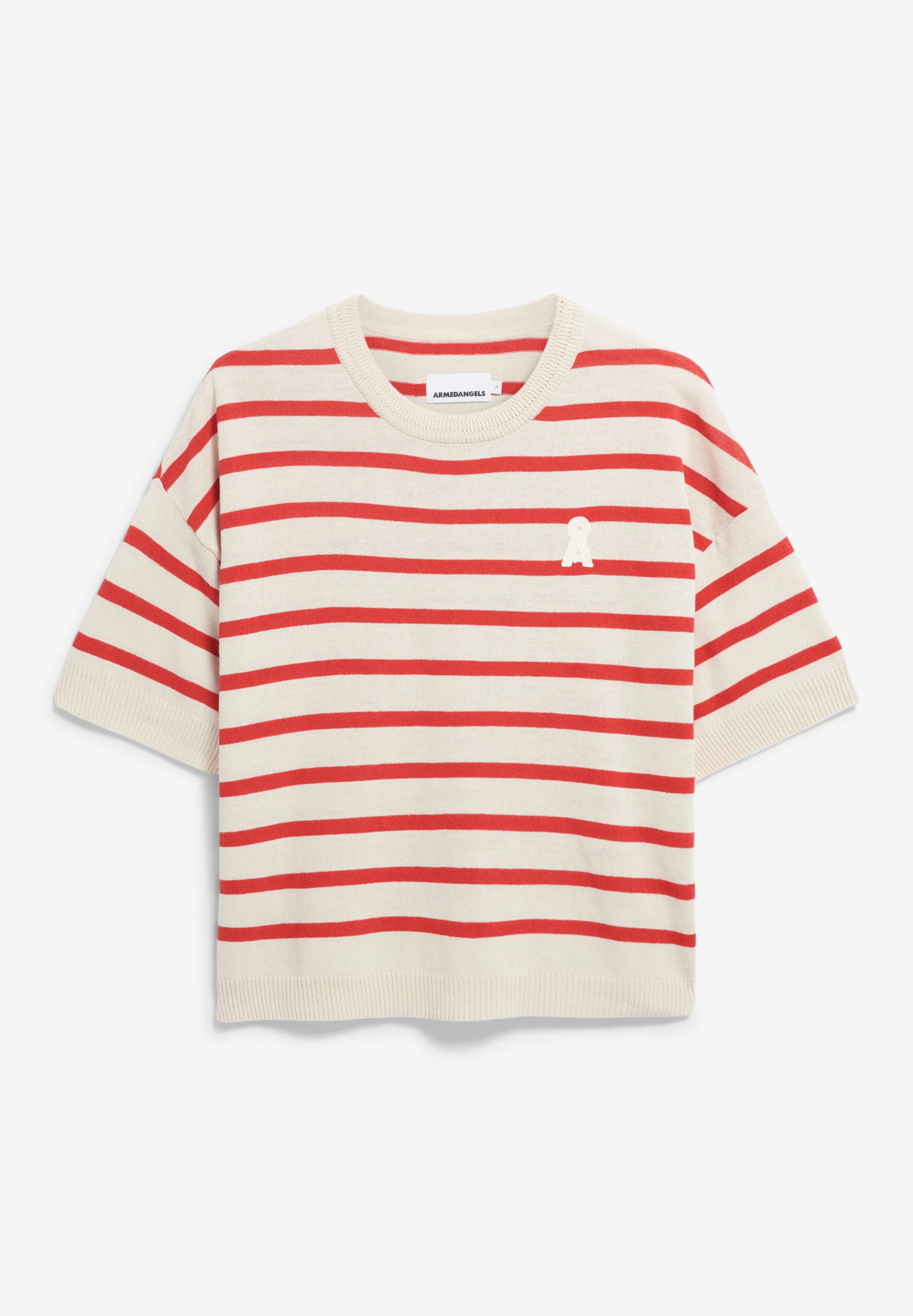 LIZAA LINO STRIPES Knit Shirt made of Linen-Mix