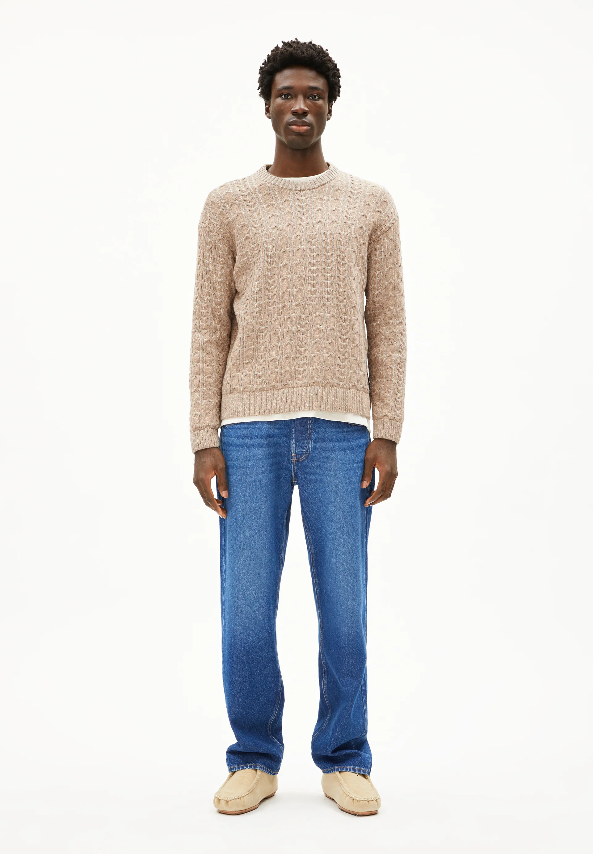 DAAKO Jumper made from an organic cotton blend