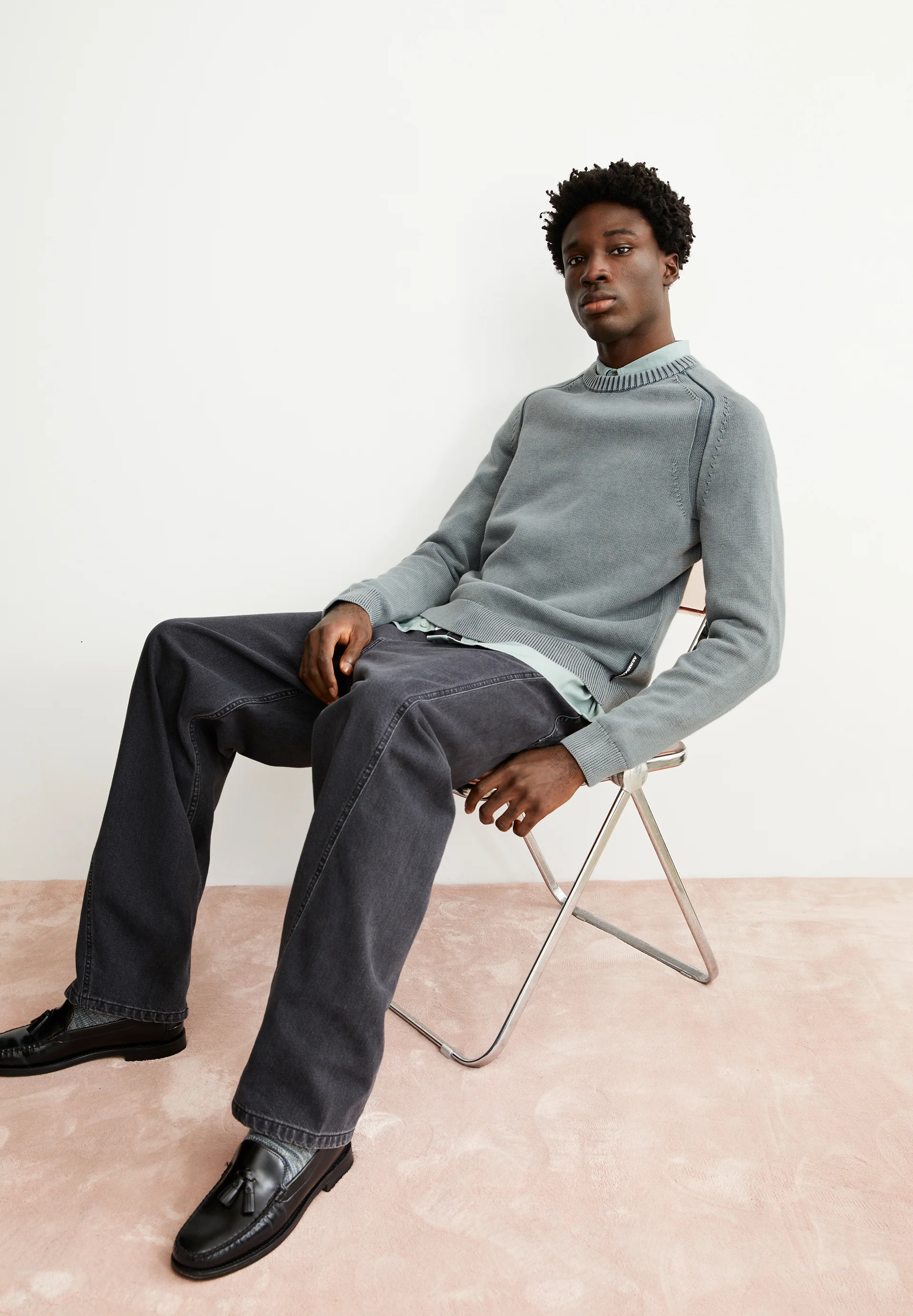 VAANJO GMT DYE Pullover from organic cotton