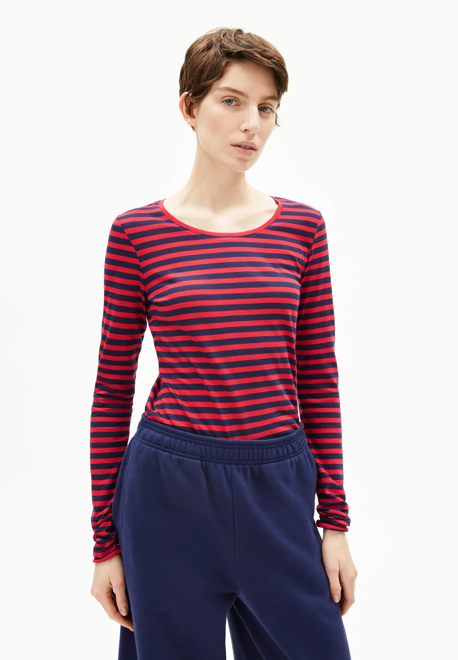 EINIAARA STRIPES Longsleeve made of organic cotton