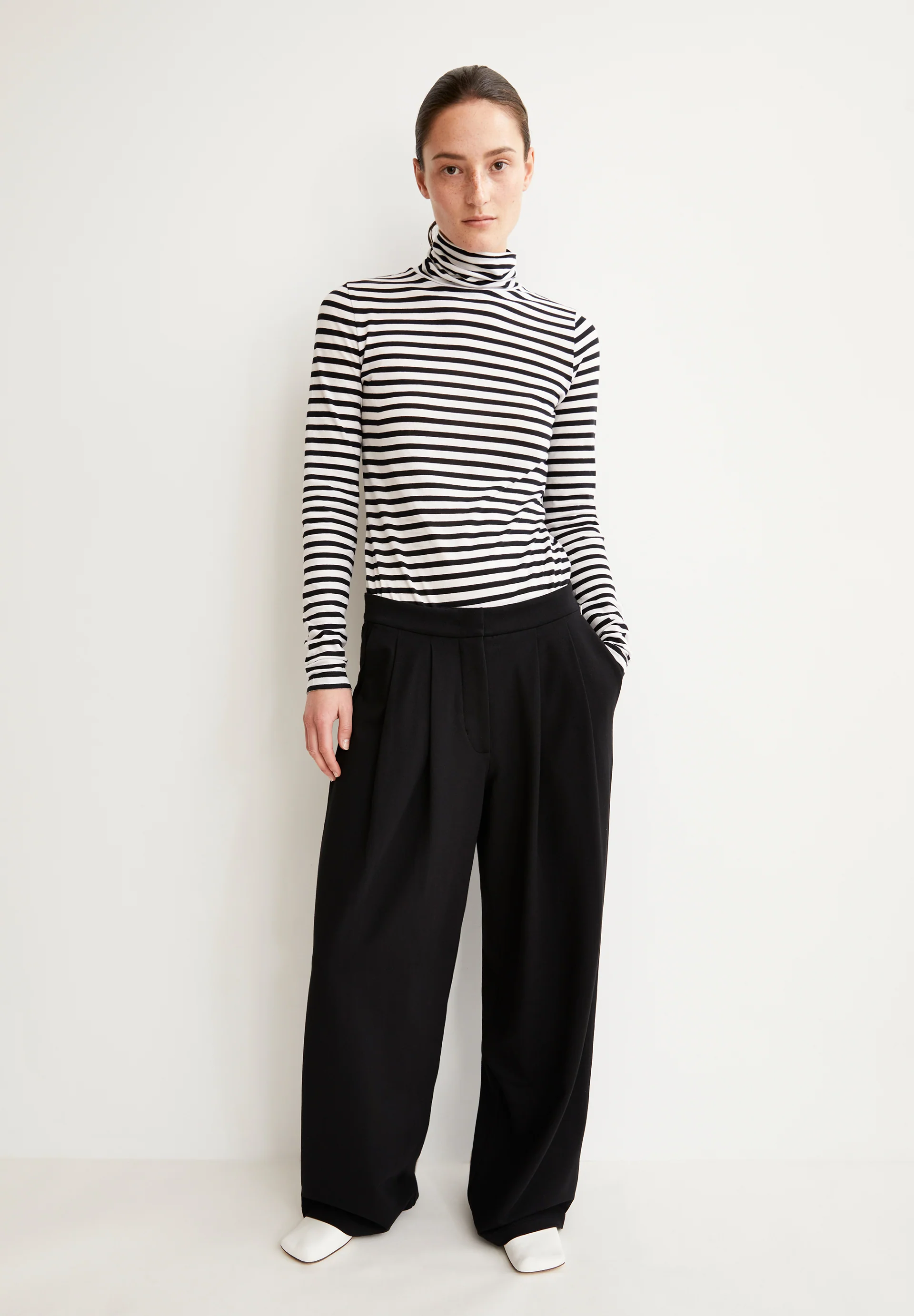 LIRAA LOU WIDELEG Jersey Pants made of Organic Cotton Mix