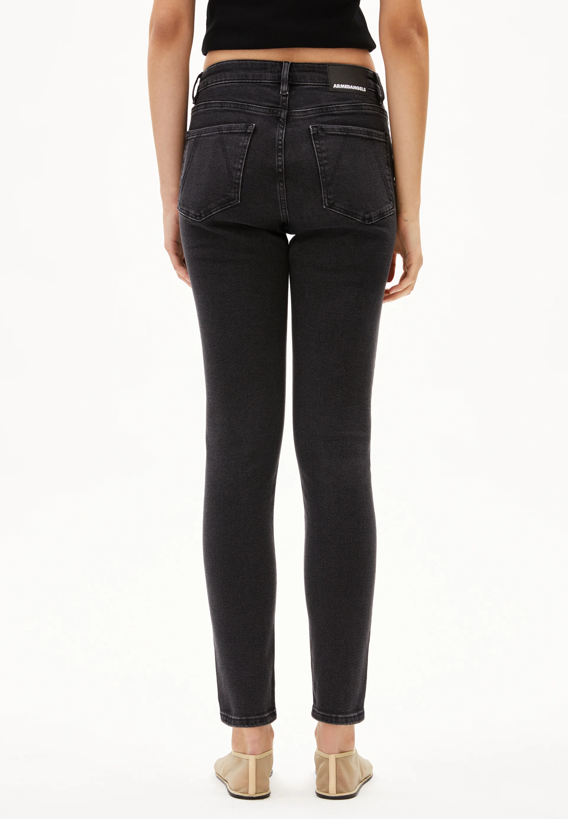 TILLAA Skinny Jeans Mid Waist Organic Cotton Mix X-Stretch