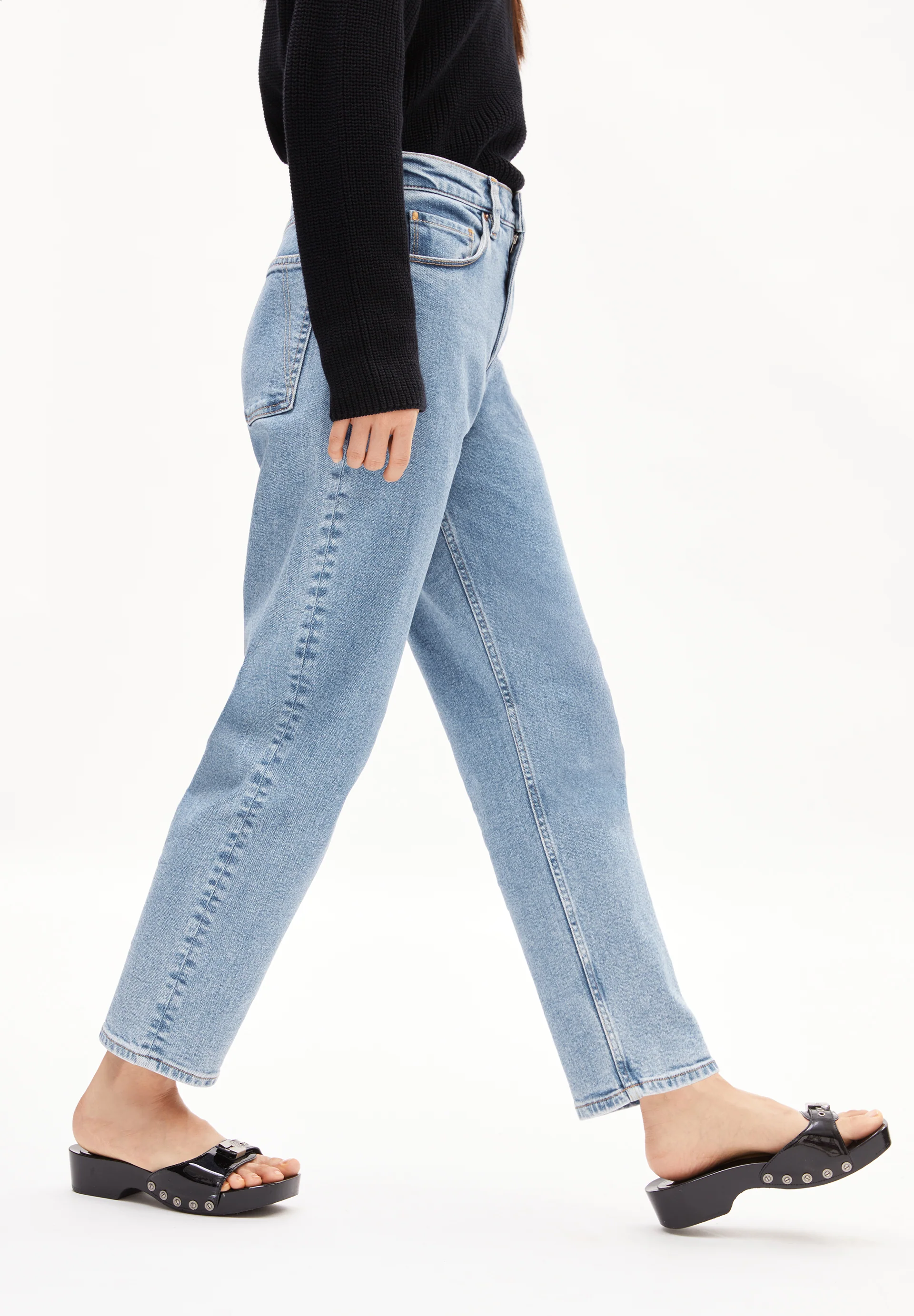 MAIRAA Mom Jeans recycled Cotton Mix Comfort Stretch