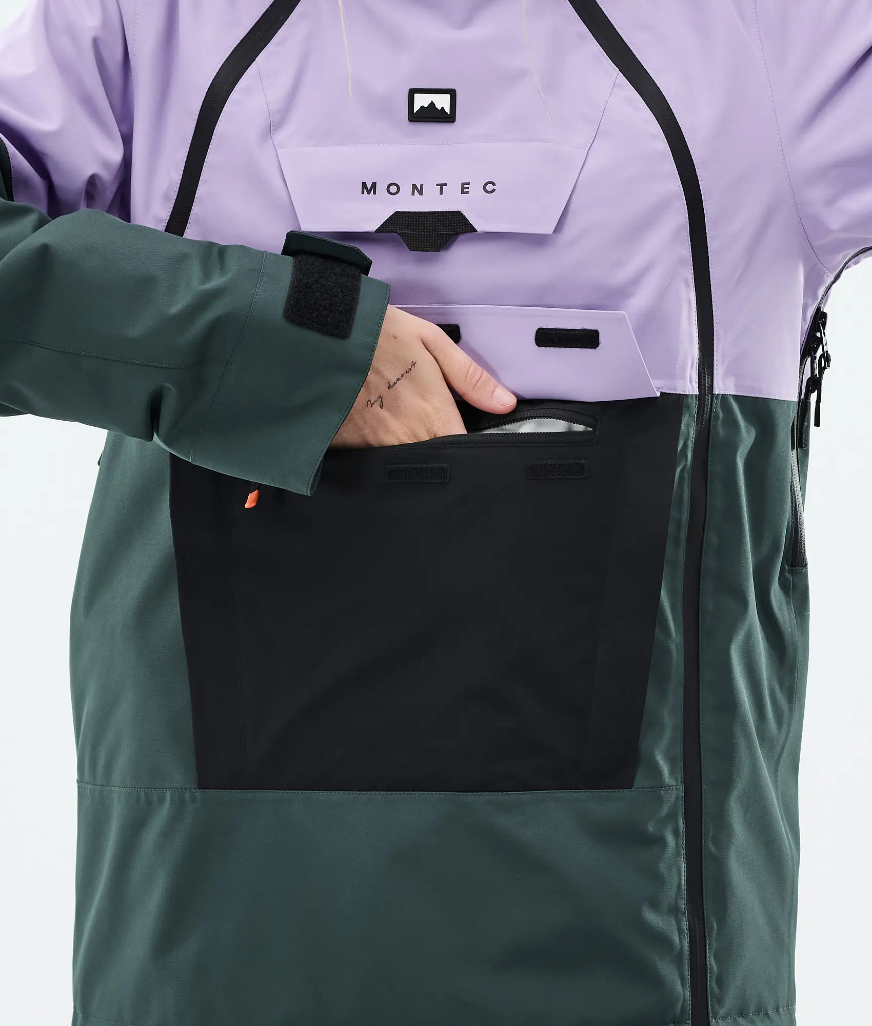 Doom W Snowboard Jacket Women Faded Violet/Black/Dark Atlantic