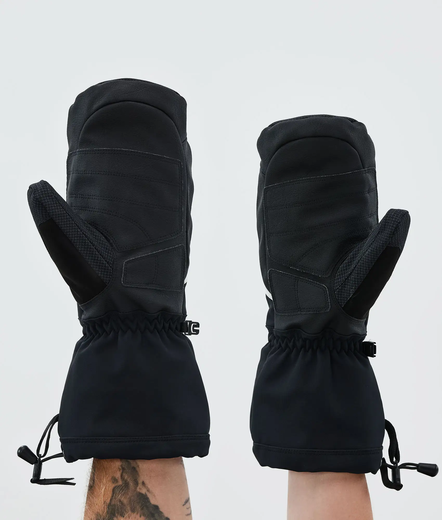 Roast 2024 Snow Mittens Old White