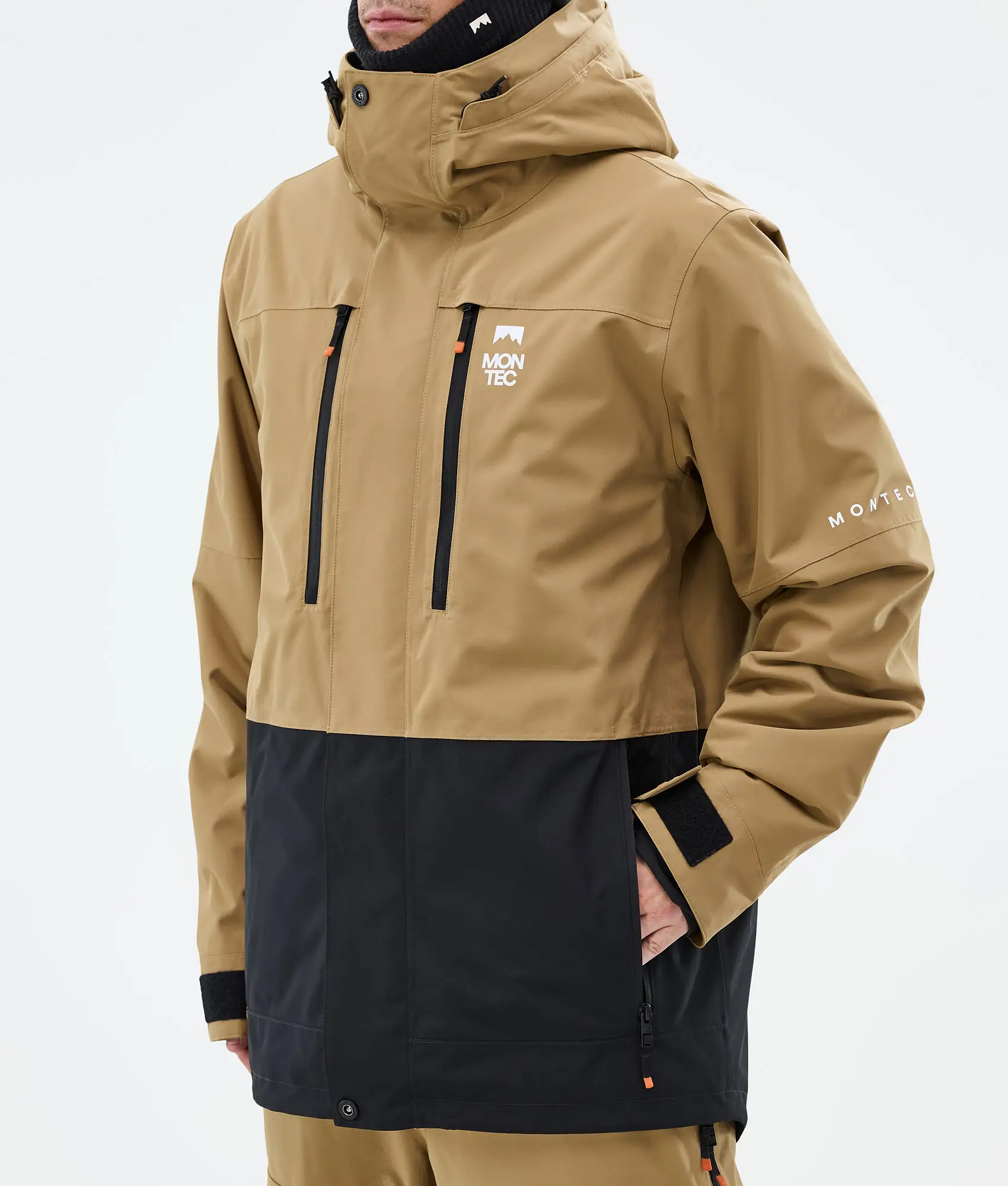 Fawk Ski Jacket Men Gold/Black