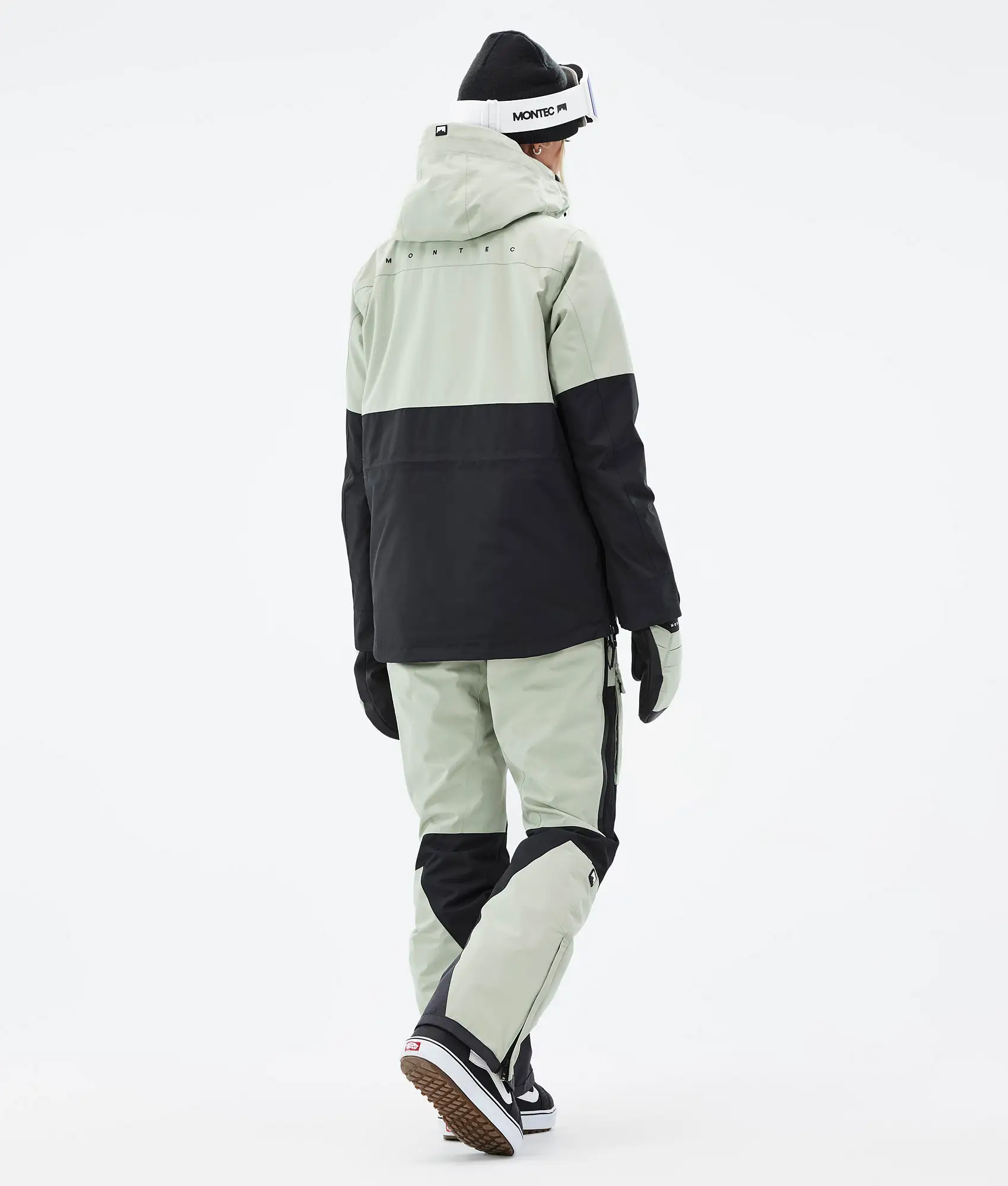 Dune W Snowboard Jacket Women Soft Green/Black