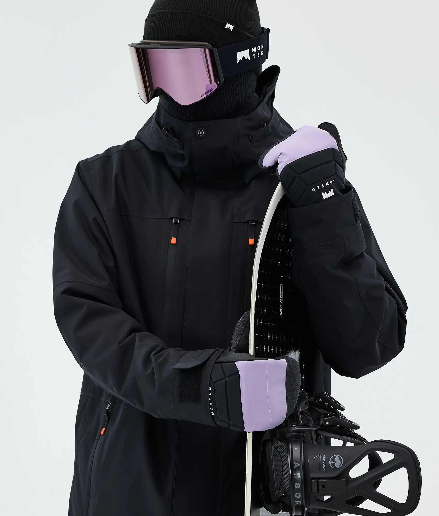 Kilo Snow Mittens Faded Violet