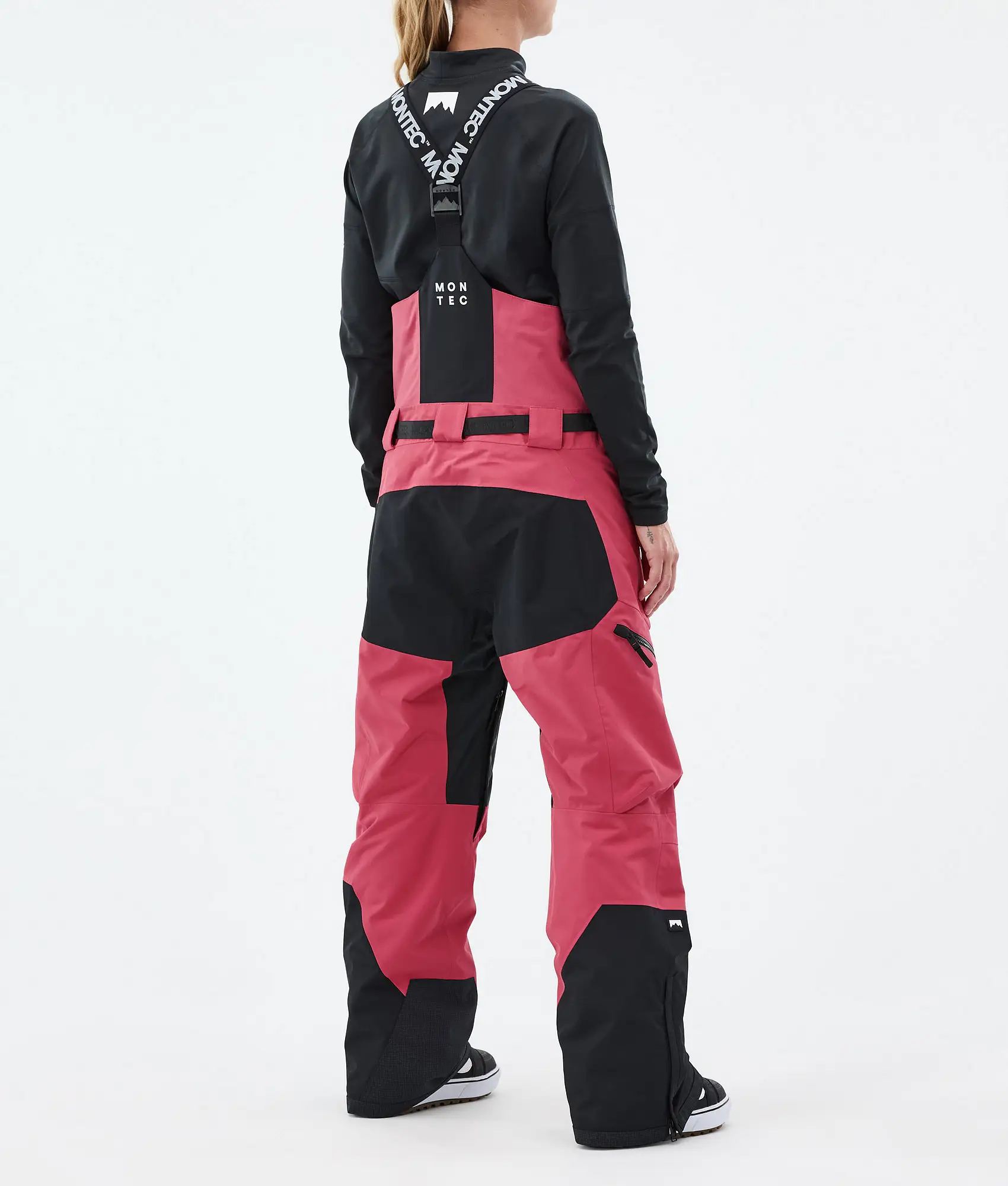 Dozer W Snowboard Pants Women Light Red/Black