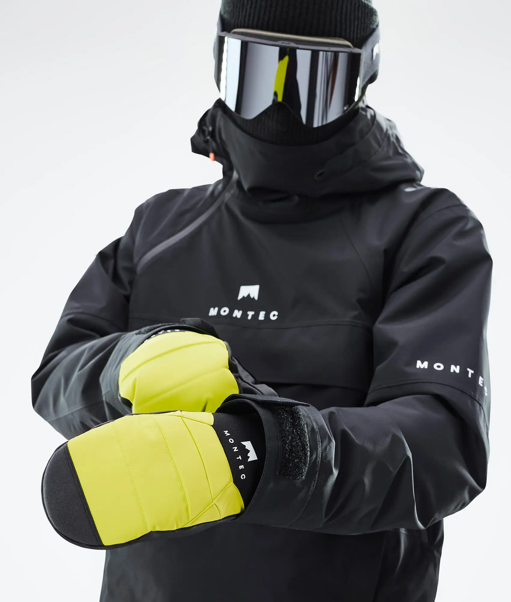 Kilo 22 Snow Mittens Bright Yellow