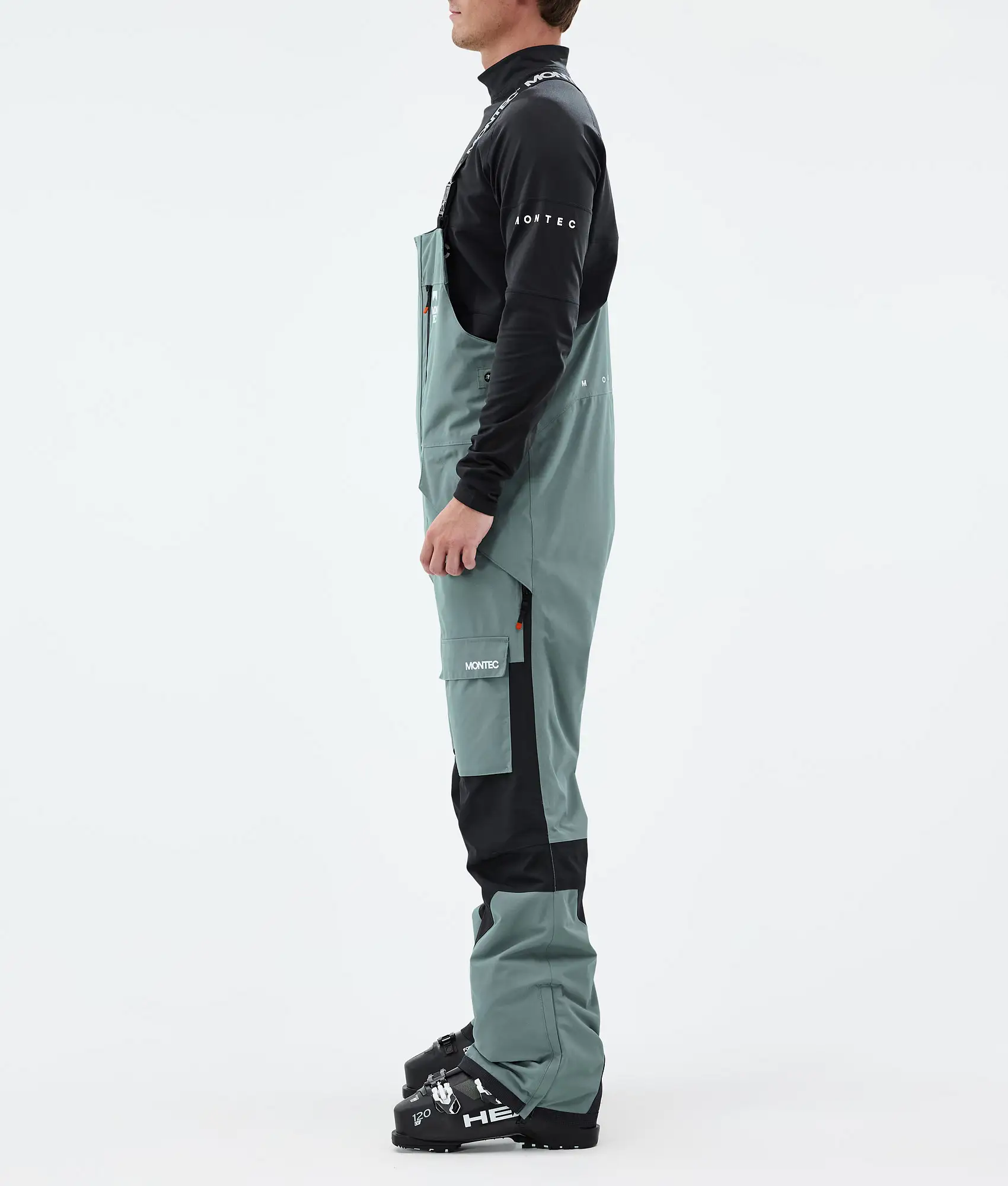 Fawk Ski Pants Men Atlantic/Black