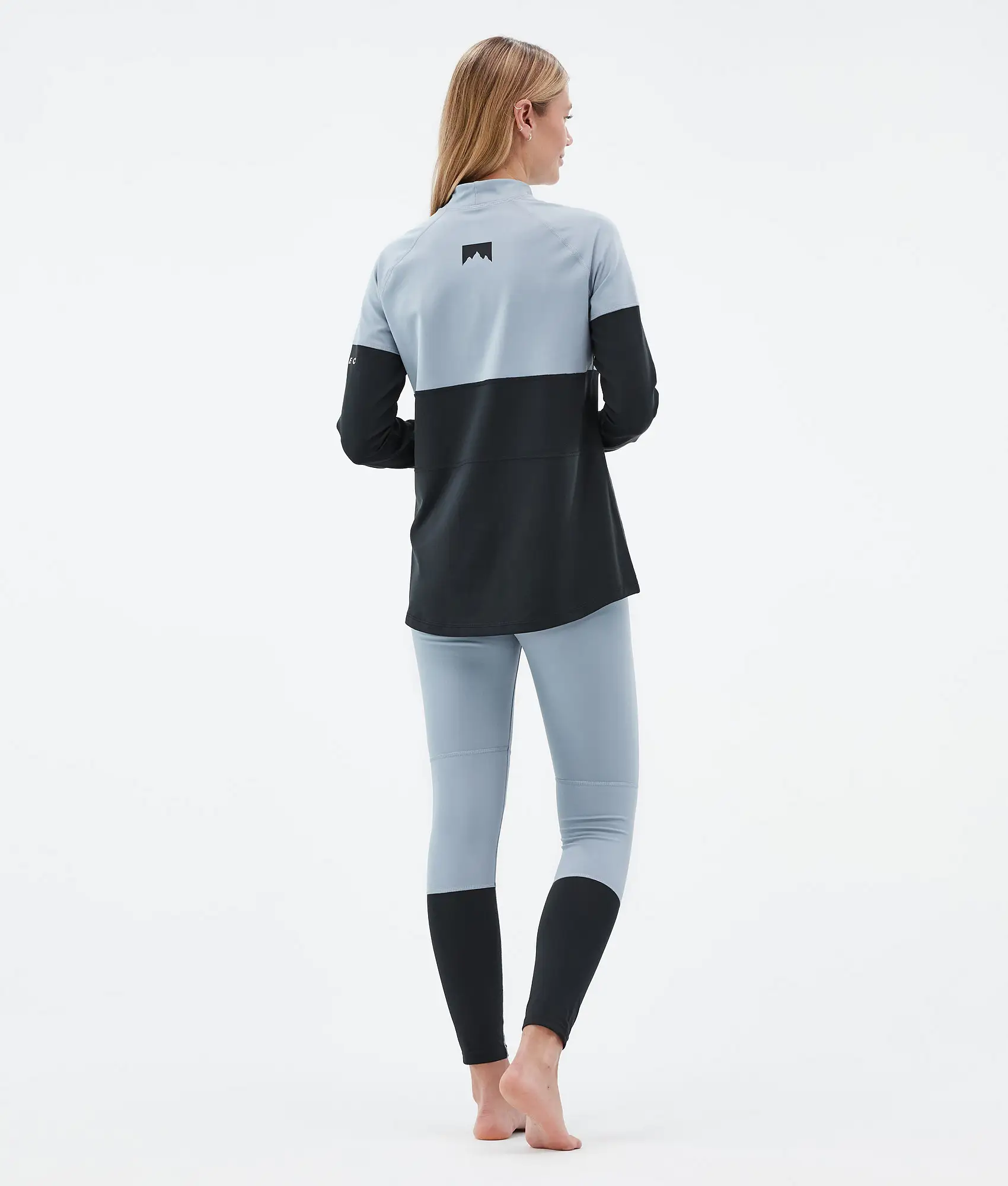 Alpha W Base Layer Top Women Soft Blue/Black