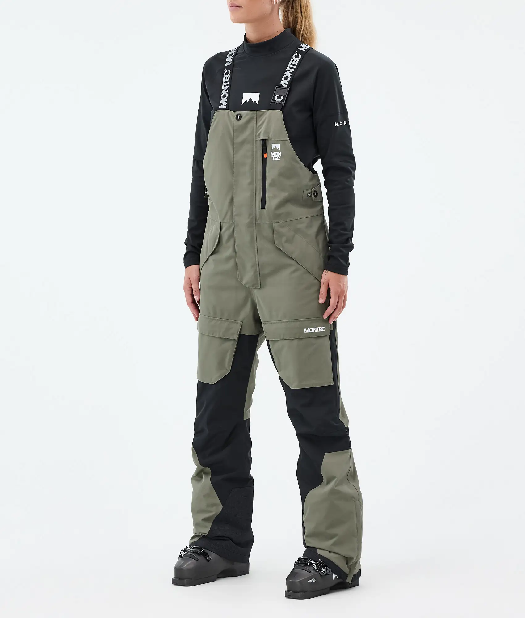 Fawk W Ski Pants Women Greenish/Black