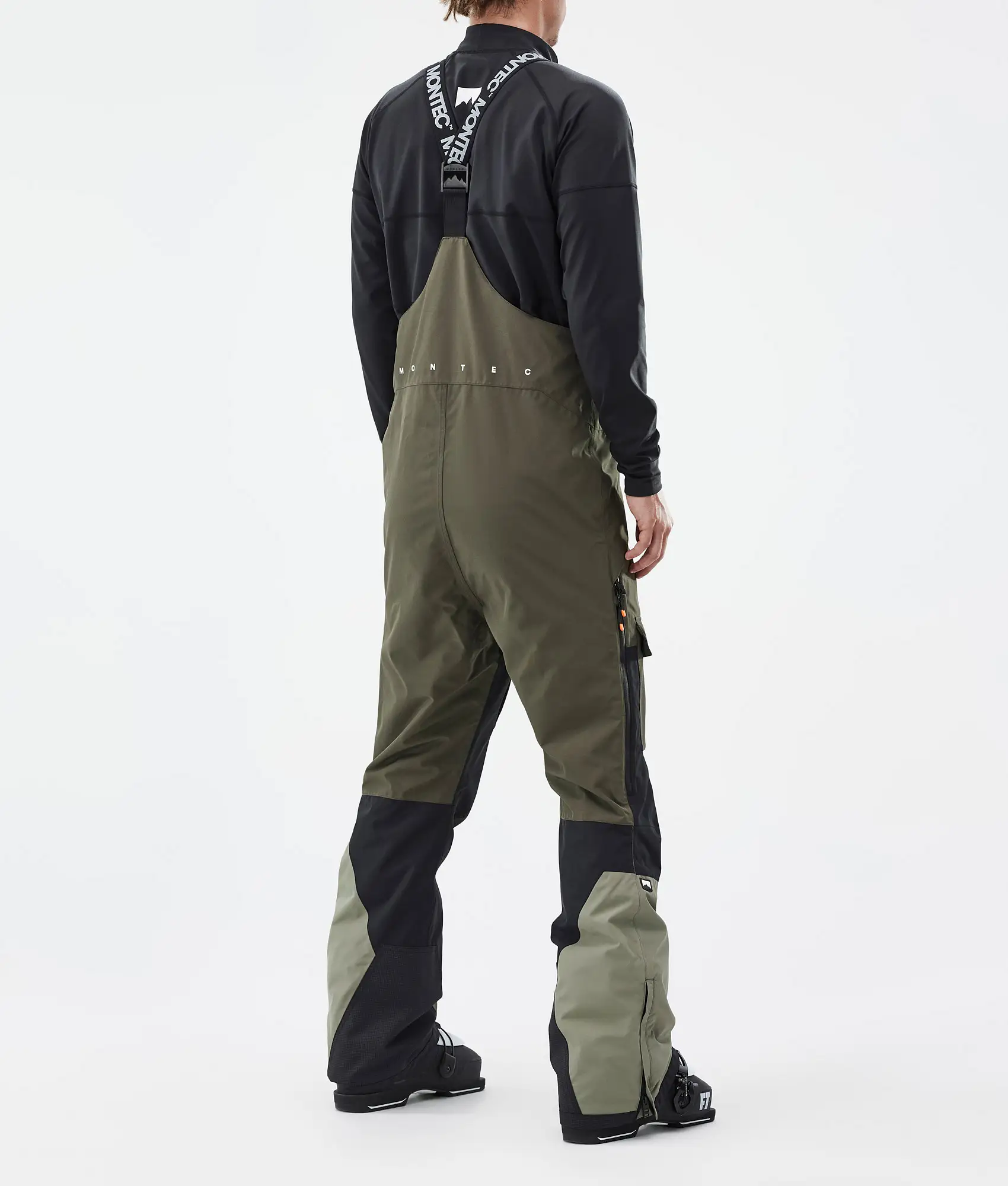 Fawk Ski Pants Men Olive Green/Black/Greenish