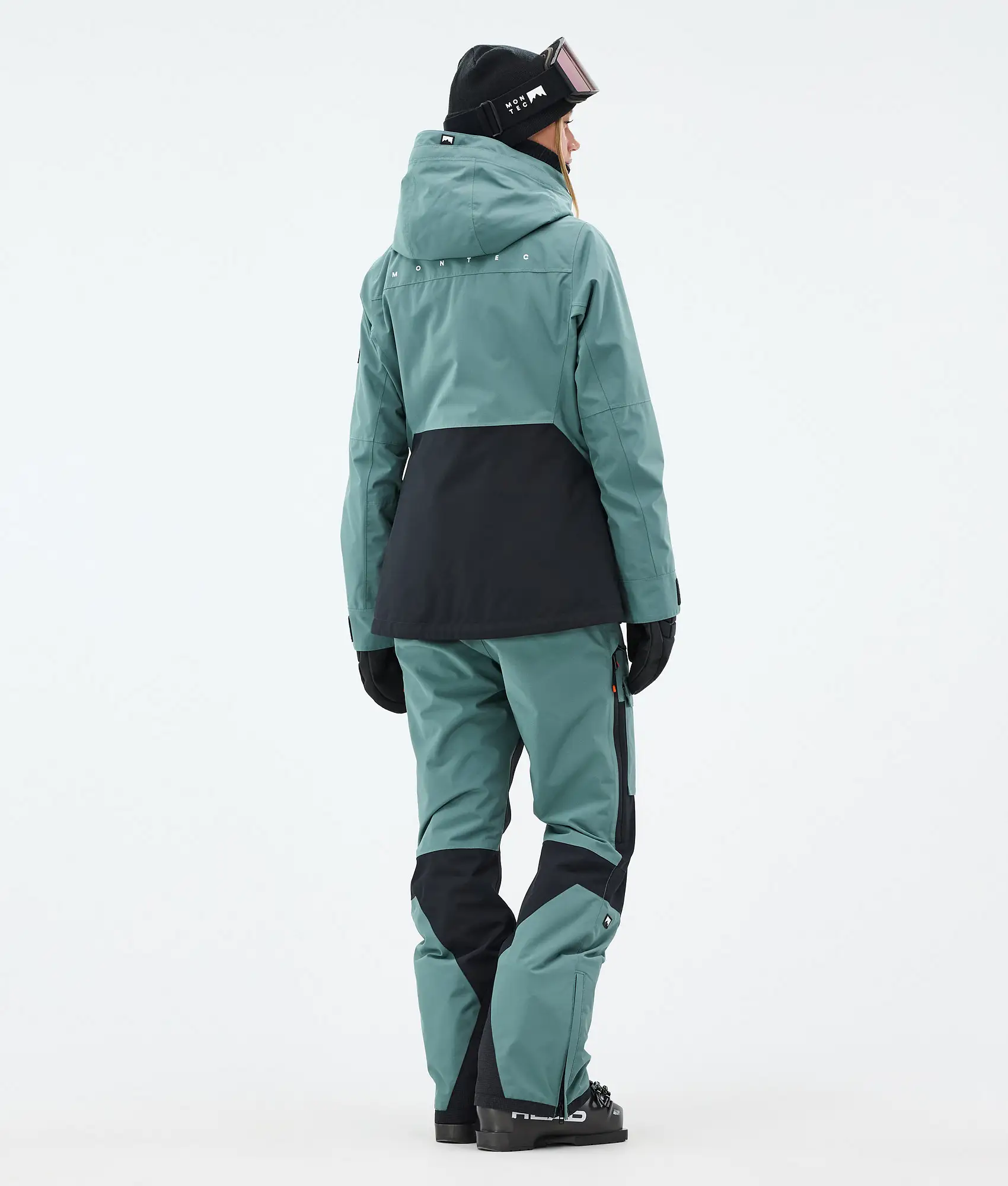 Fawk W/Moss W Ski Outfit Women Atlantic/Black