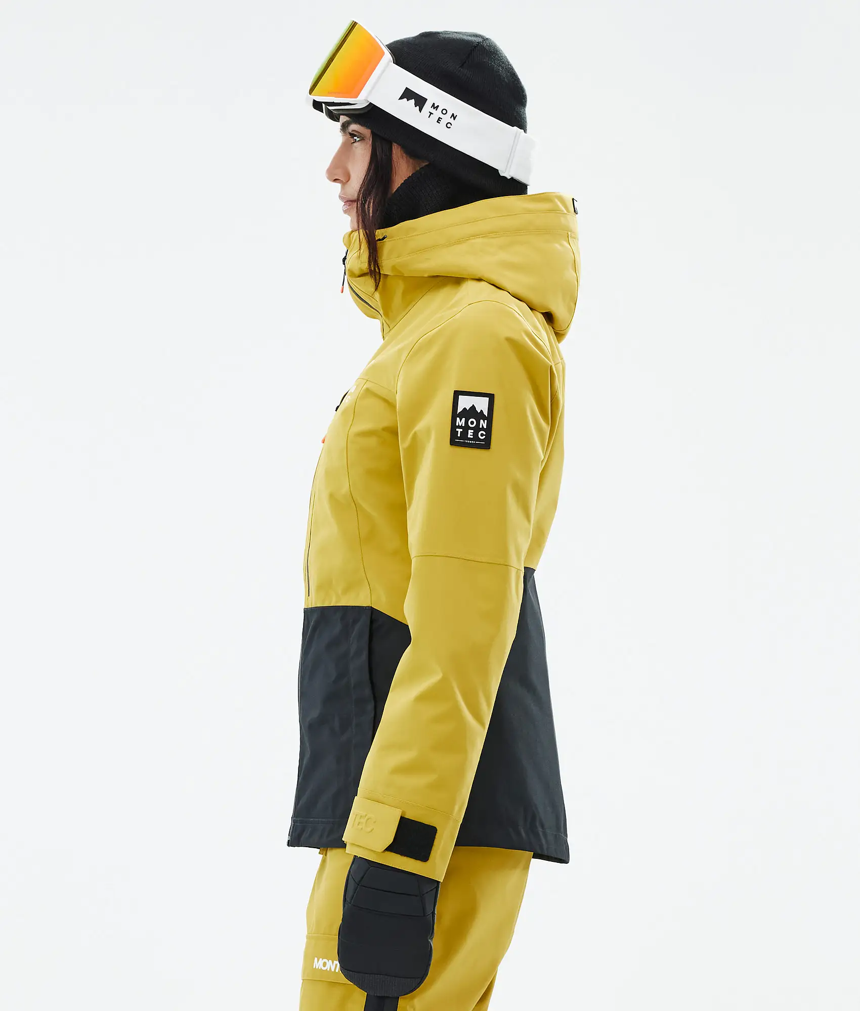 Moss W Ski Jacket Women Yellow/Black
