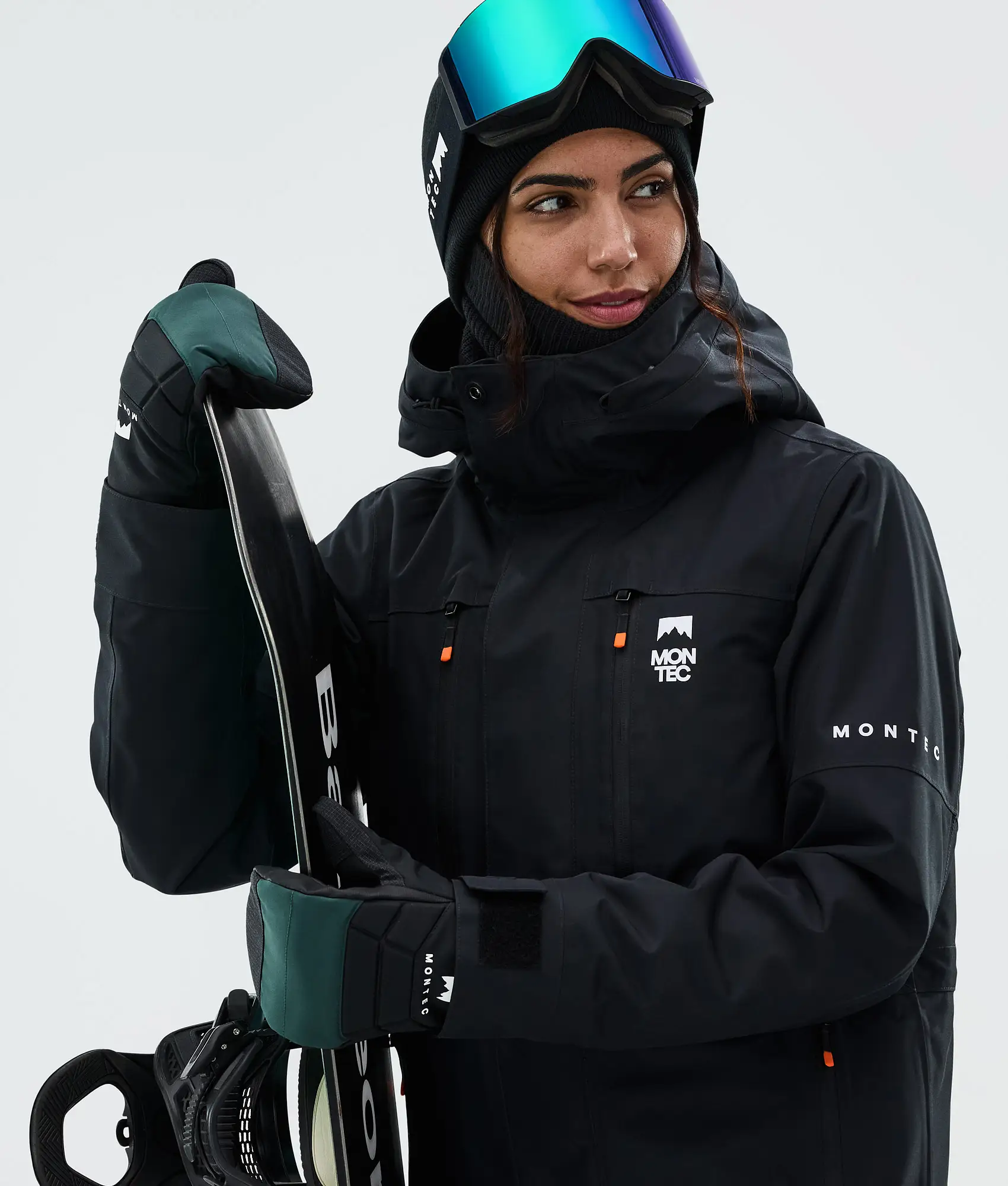 Kilo Snow Mittens Dark Atlantic