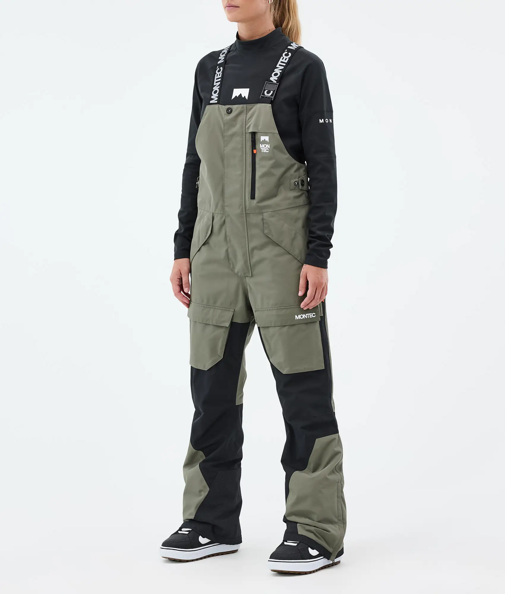 Fawk W Snowboard Pants Women Greenish/Black