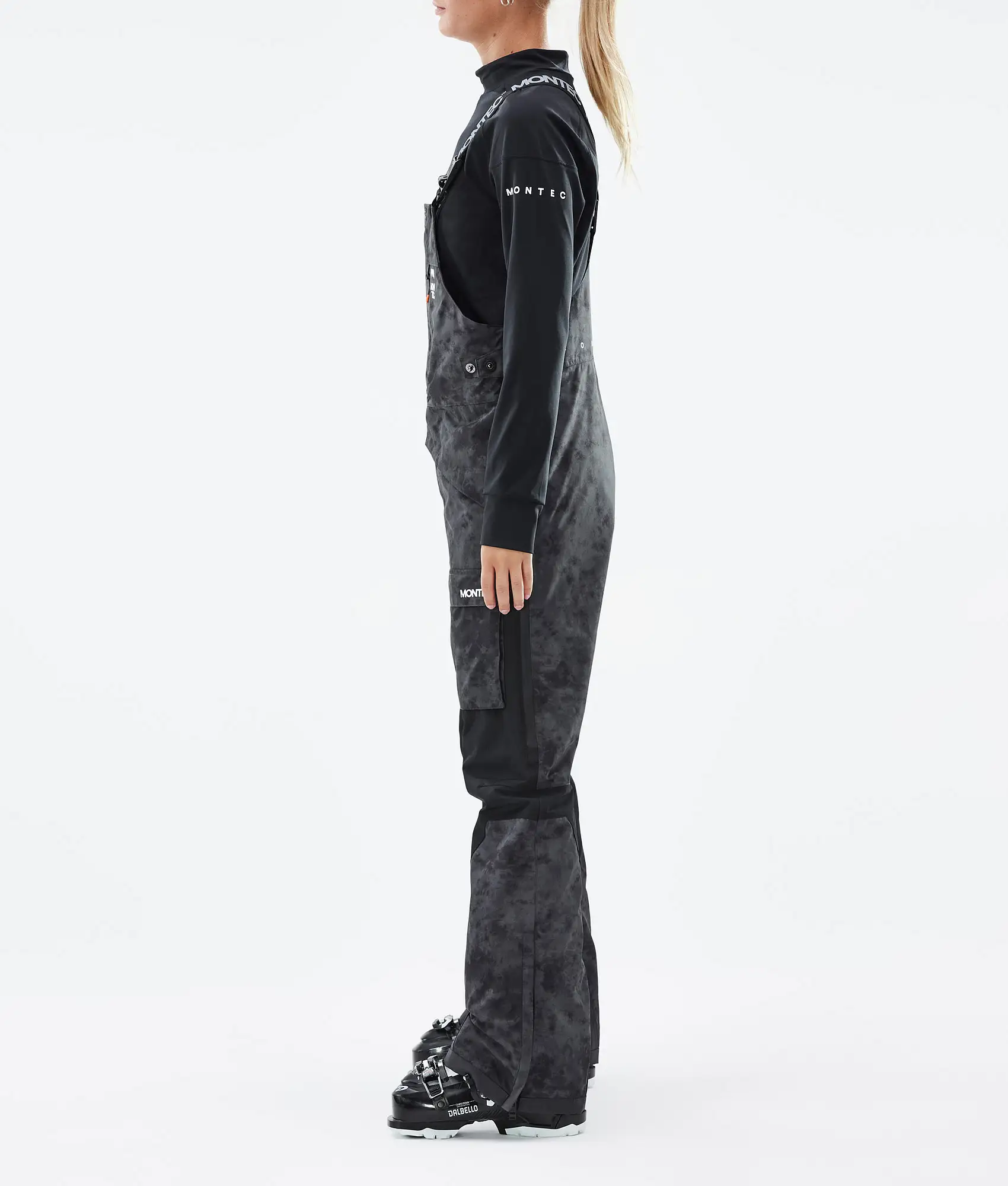 Fawk W Ski Pants Women Black Tiedye