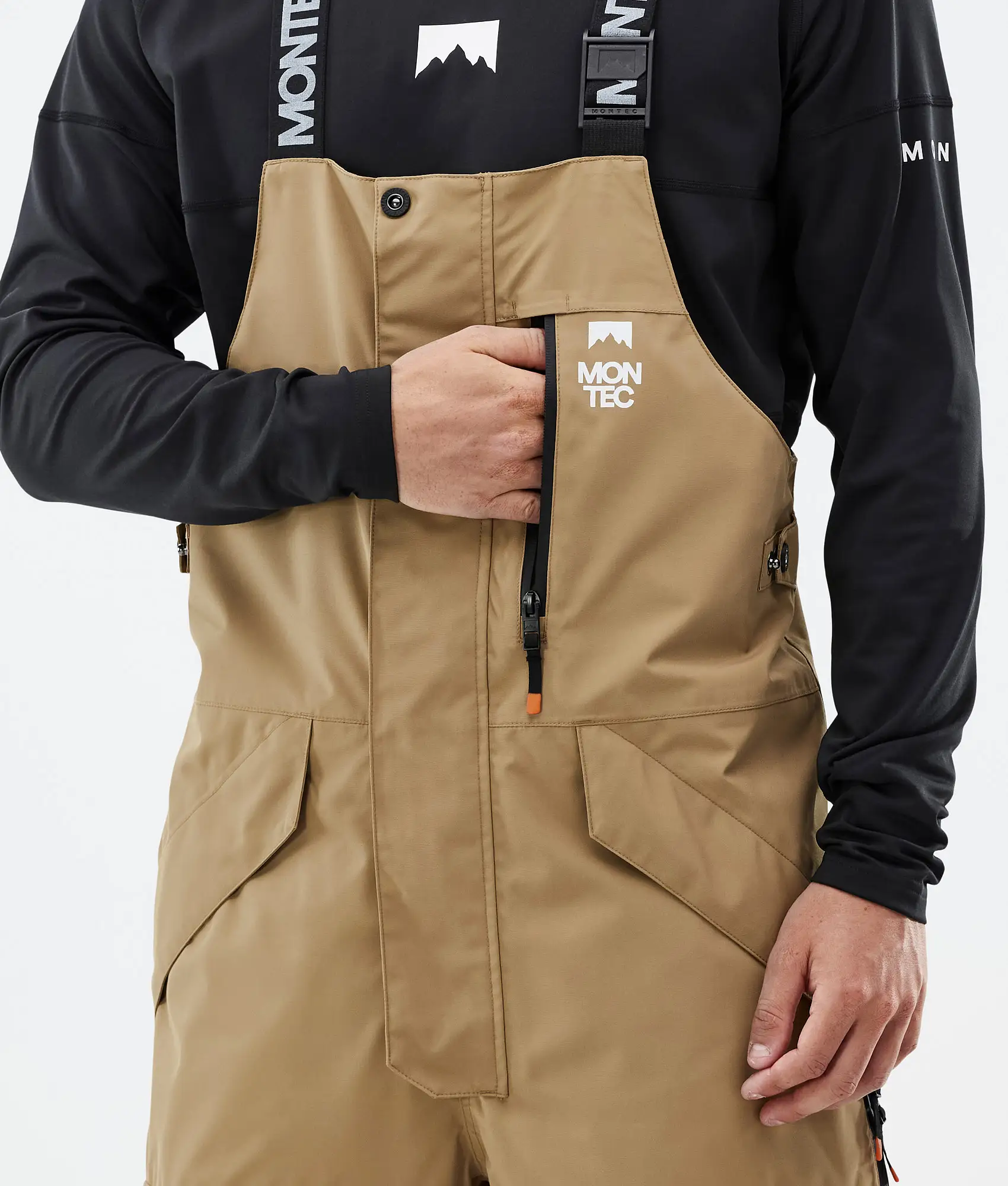 Fawk Ski Pants Men Gold