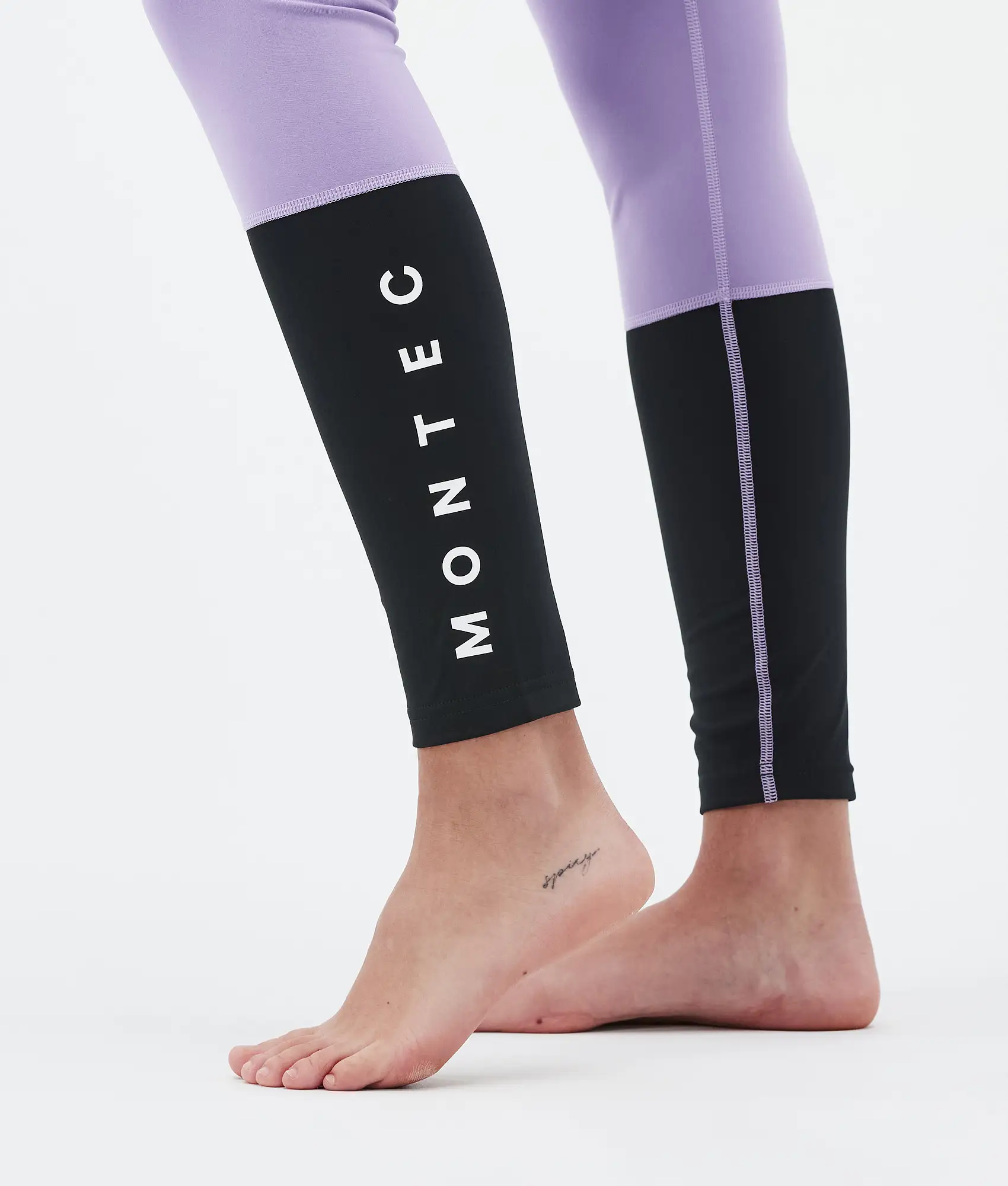 Alpha W Base Layer Pant Women Faded Violet/Black