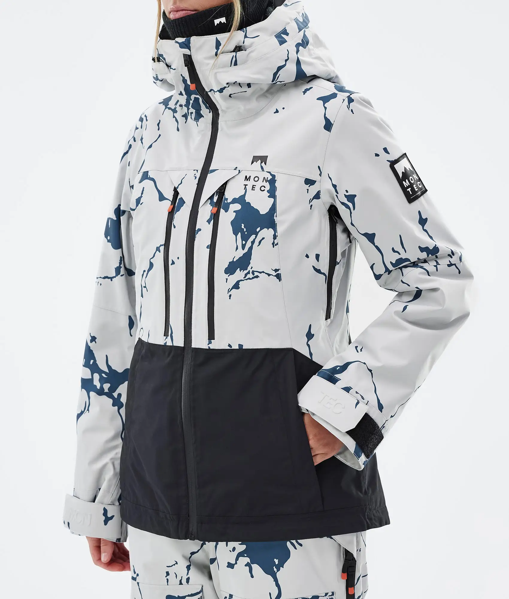 Moss W Ski Jacket Women Ice/Black