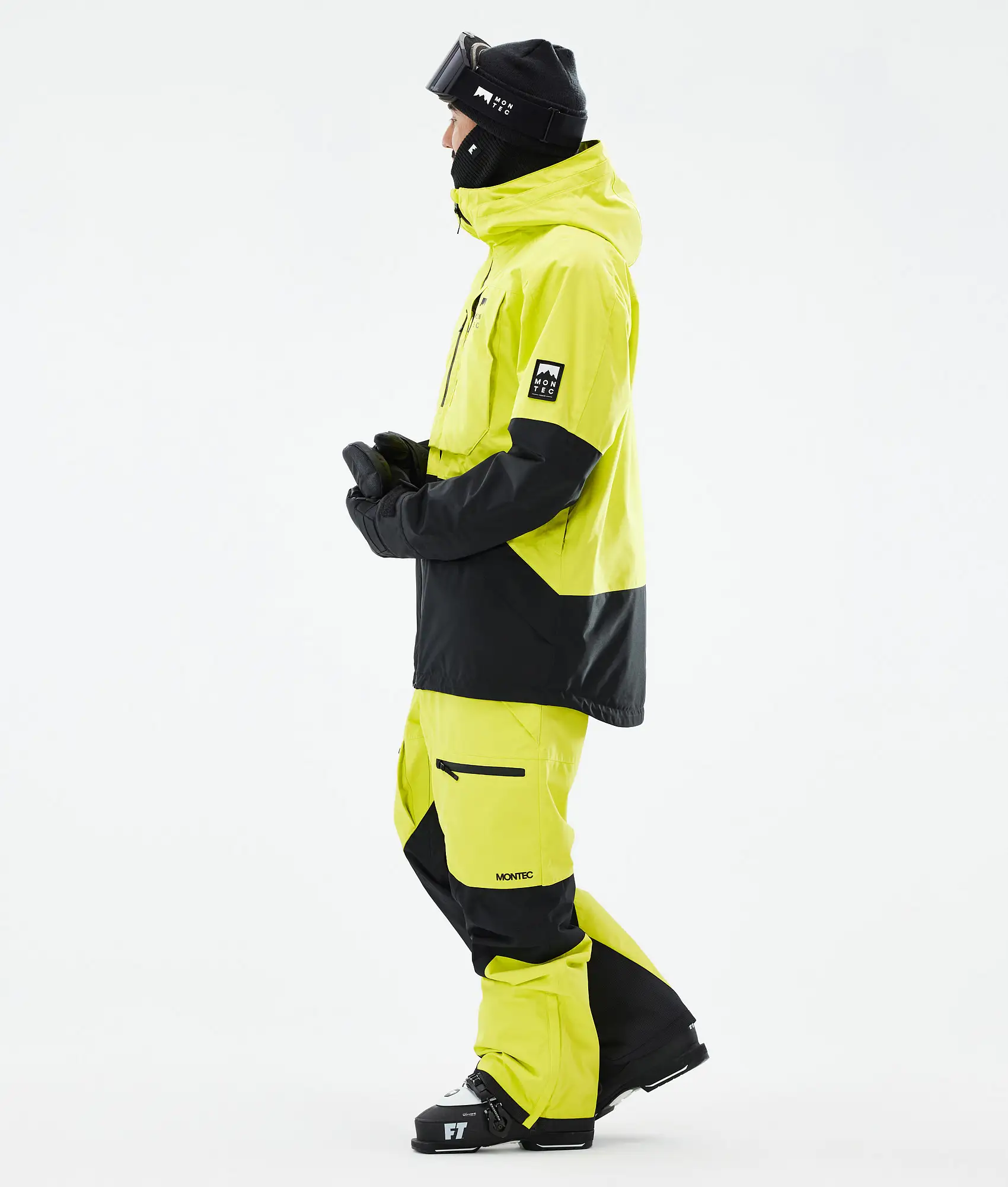 Arch Ski Jacket Men Bright Yellow/Black