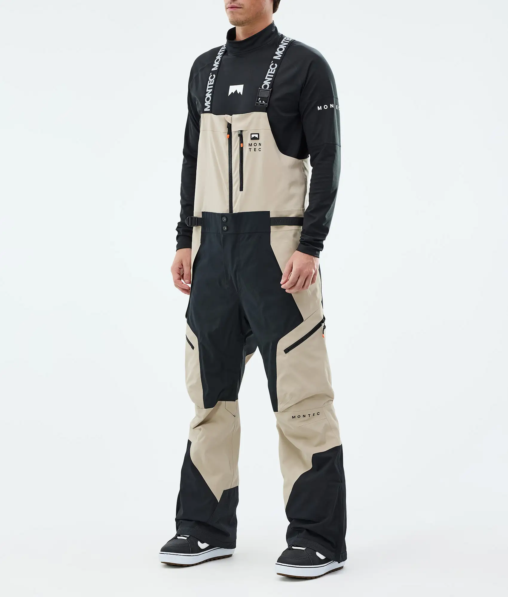 Dozer Snowboard Pants Men Sand/Black