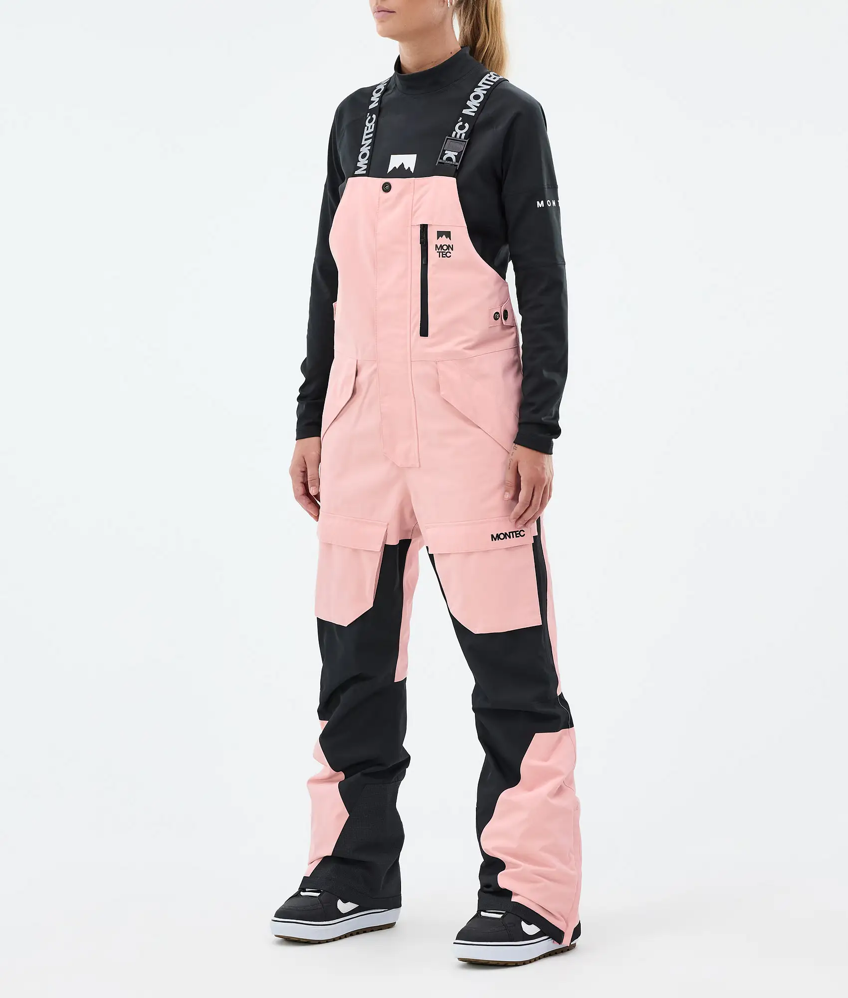 Fawk W Snowboard Pants Women Soft Pink/ Black