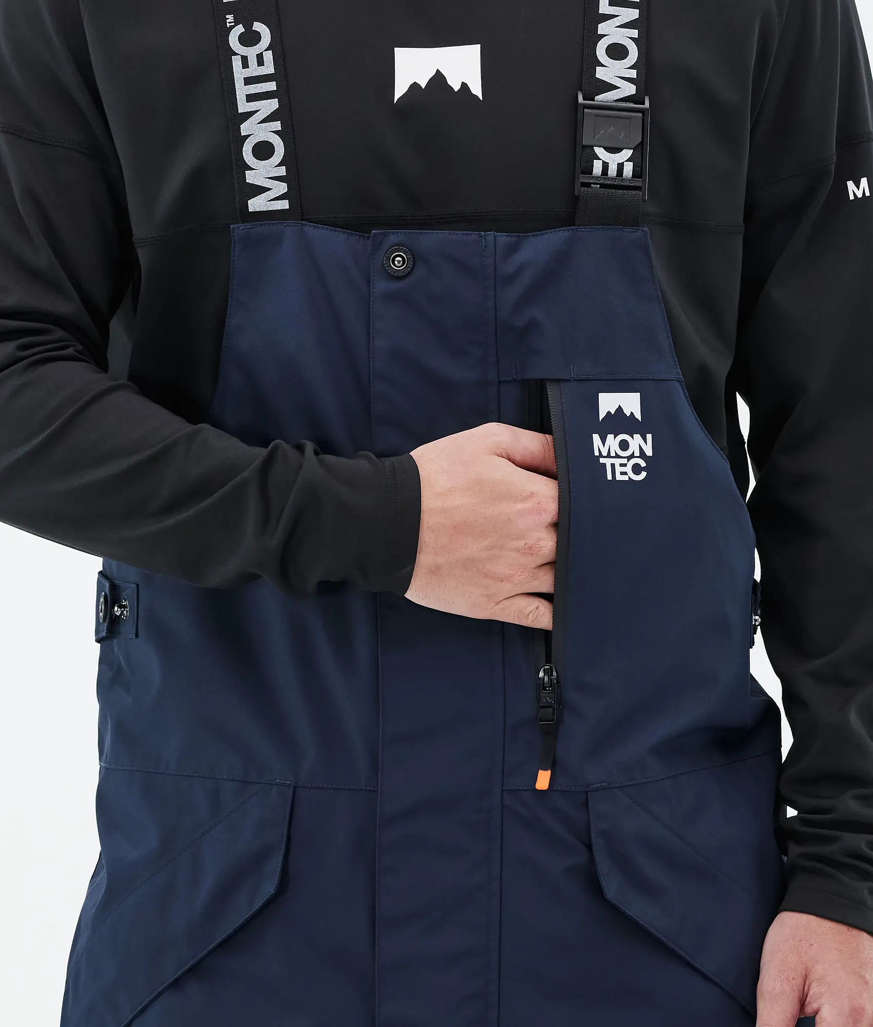 Fawk Ski Pants Men Dark Blue/Black/Light Grey