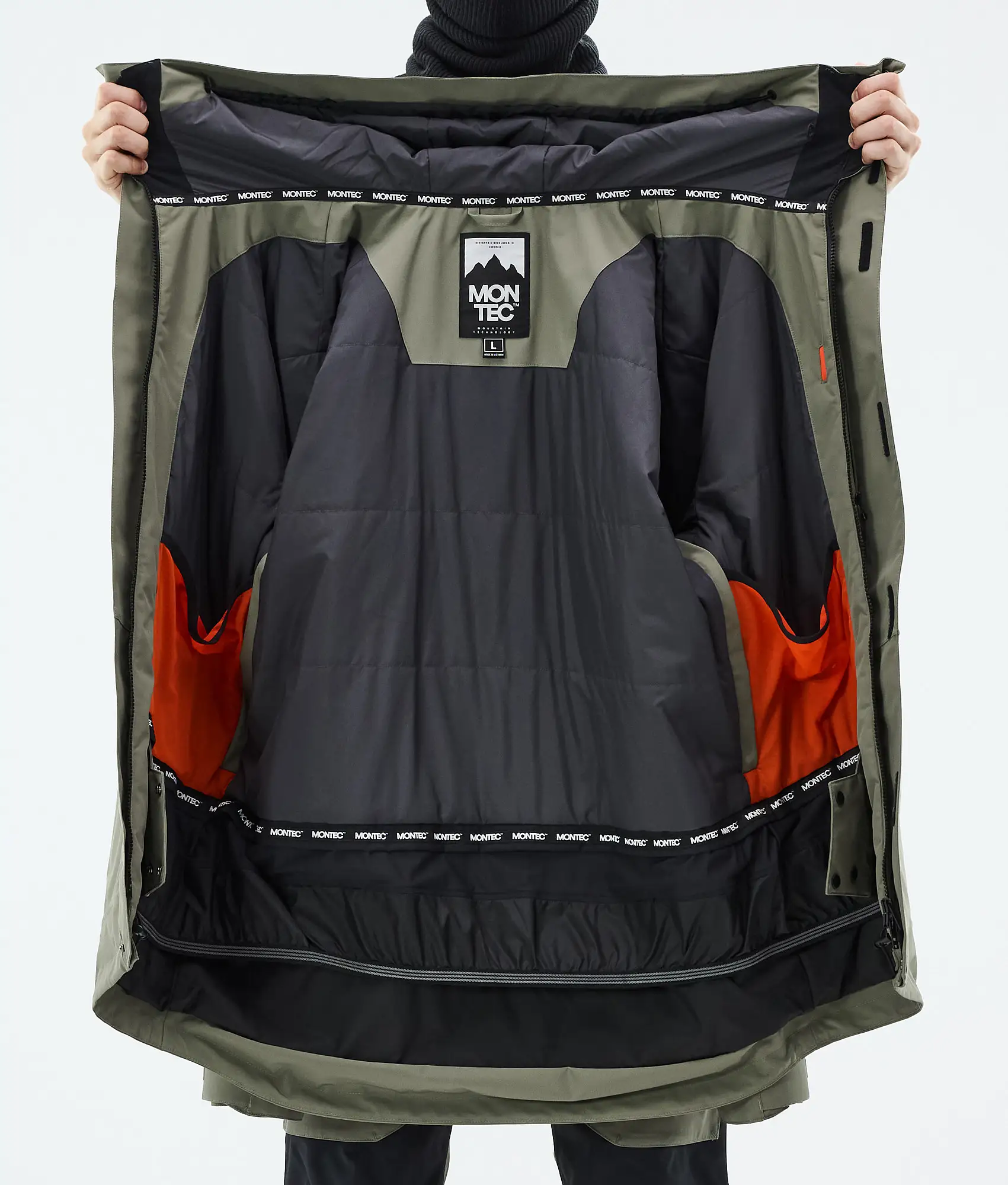 Fawk Snowboard Jacket Men Greenish