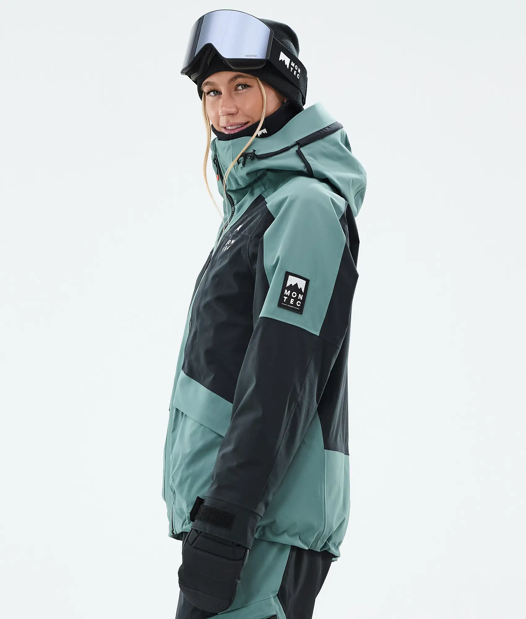 Morpheus W Snowboard Jacket Women Atlantic/Black