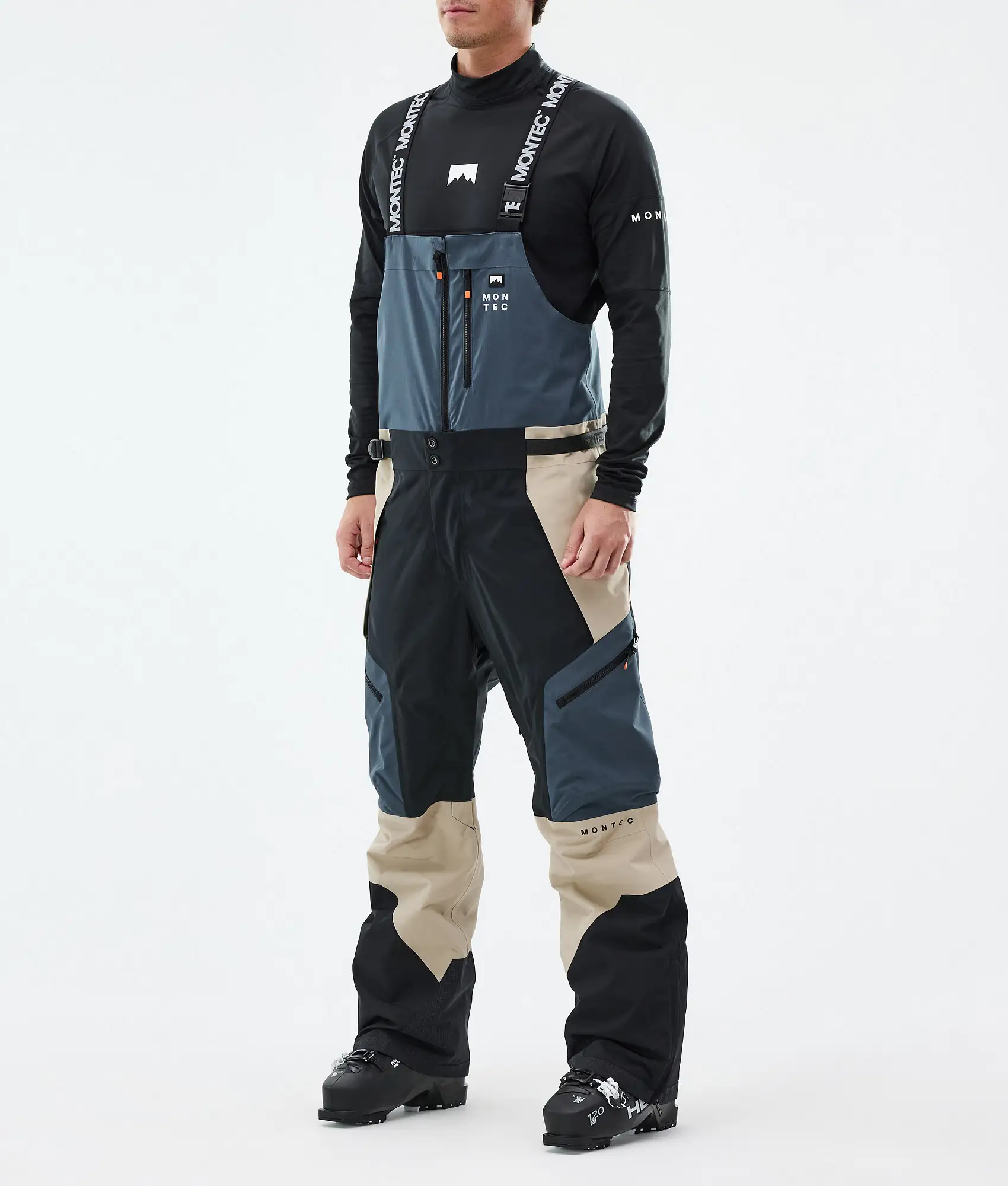 Dozer Ski Pants Men Metal Blue/Black/Sand