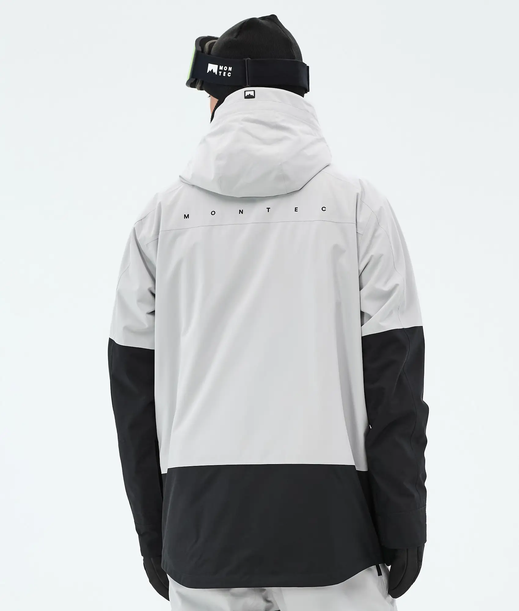 Arch Ski Jacket Men Light Grey/Black