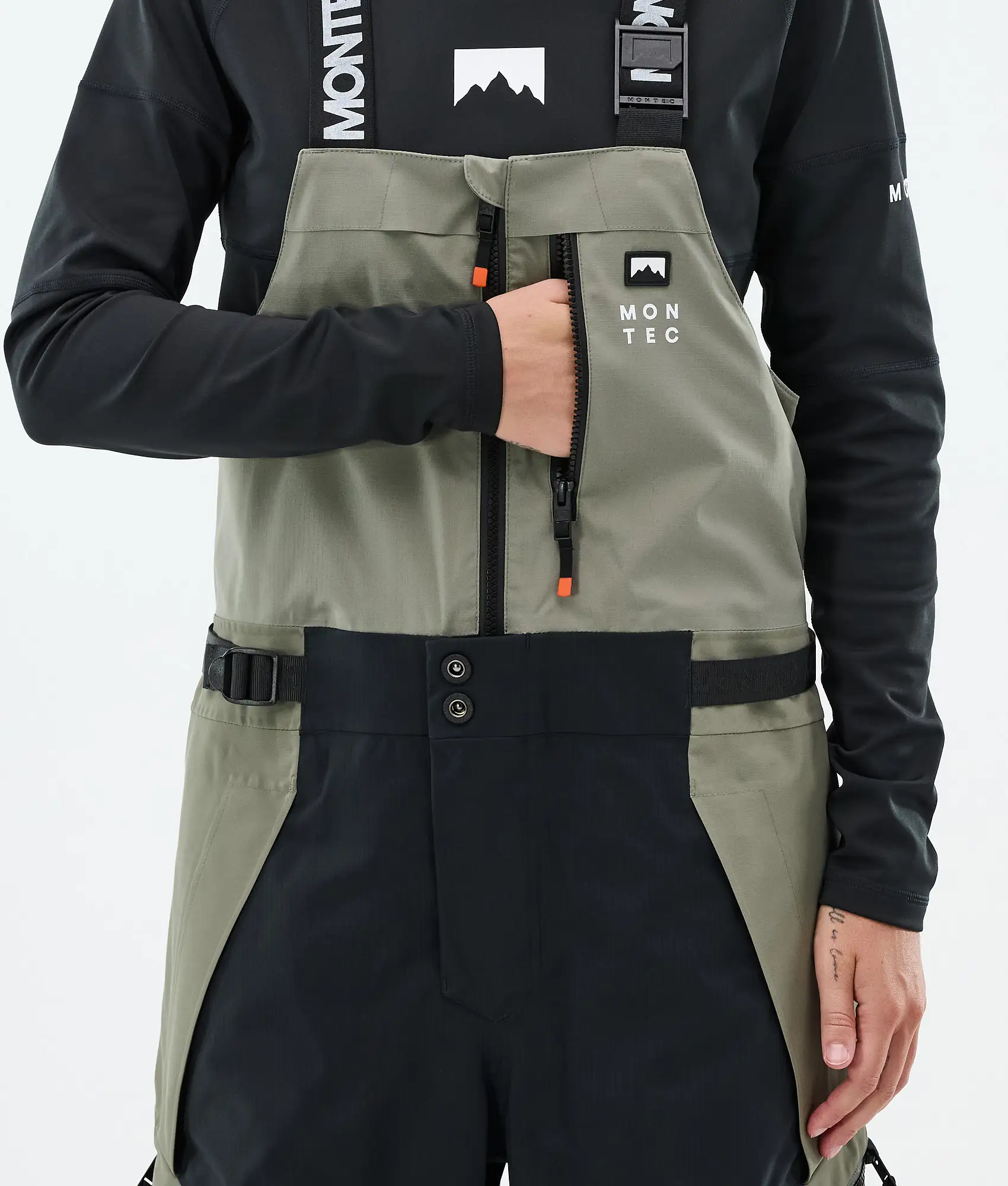 Dozer W Snowboard Pants Women Greenish/Black