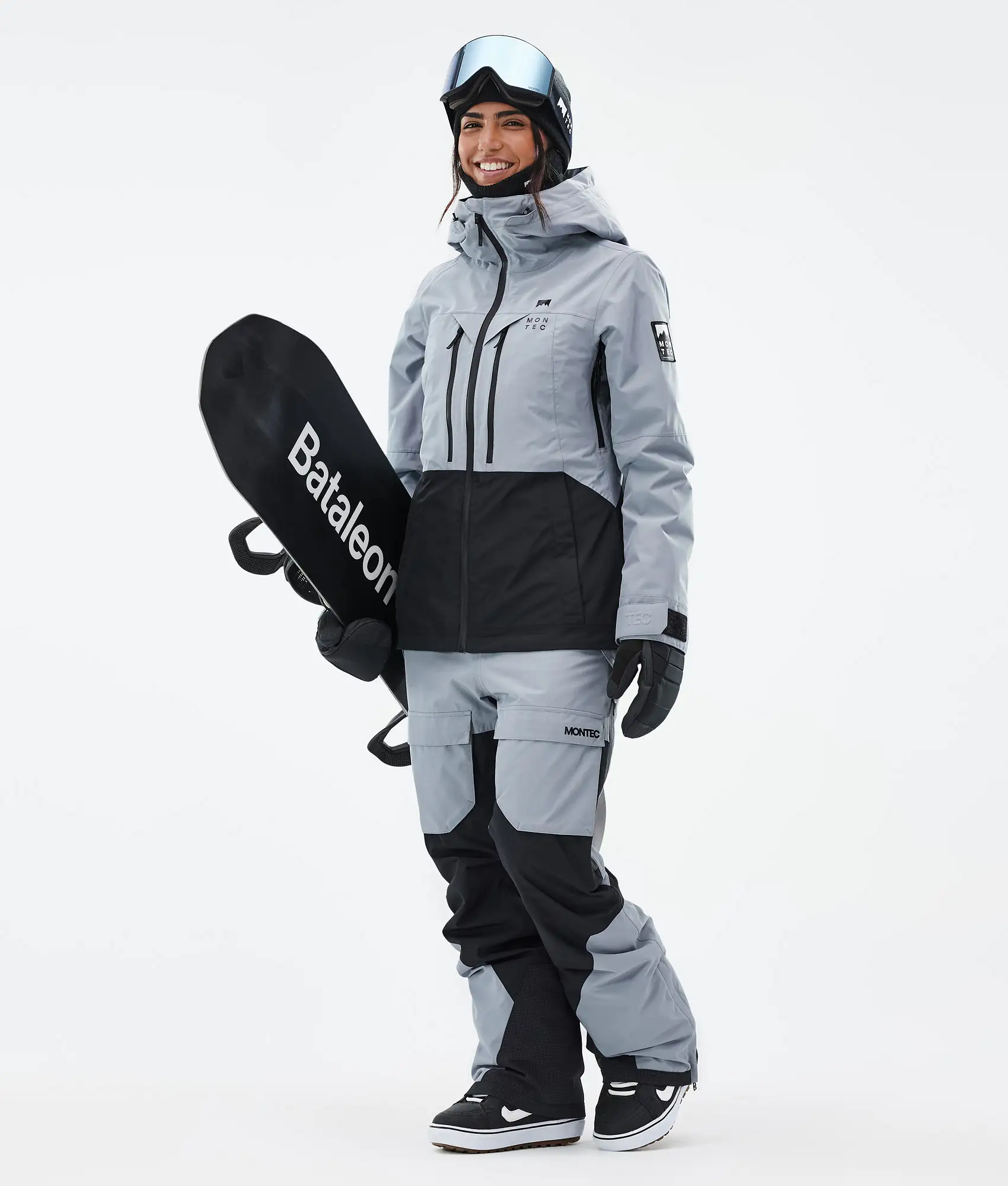 Moss W/Fawk W Snowboard Outfit Women Soft Blue/Black