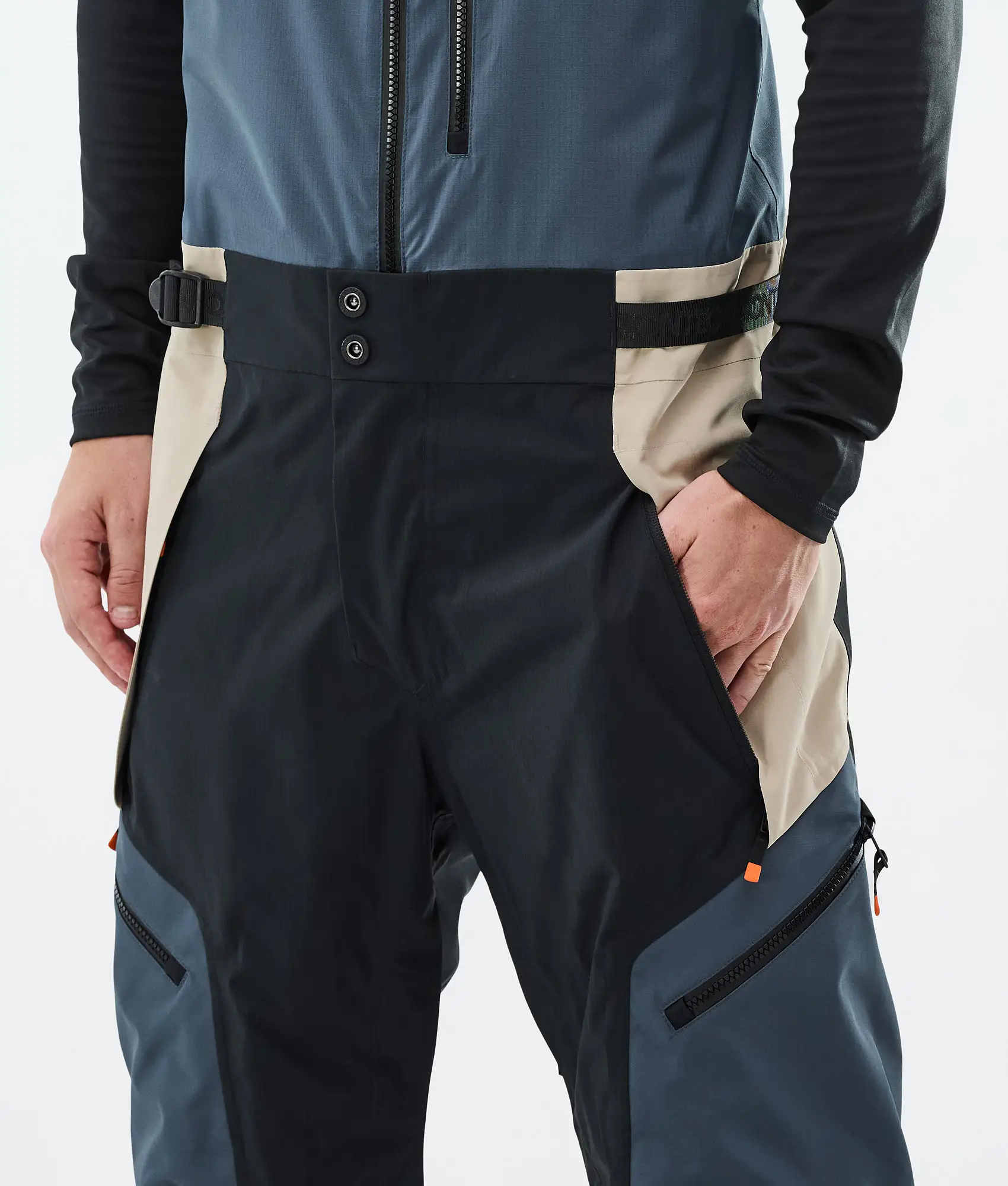 Dozer Ski Pants Men Metal Blue/Black/Sand