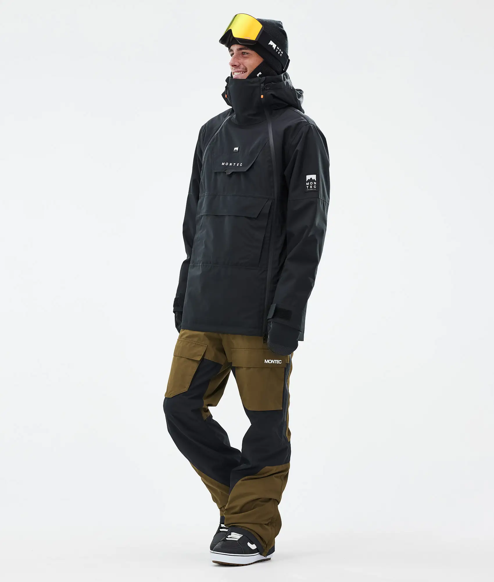 Fawk Snowboard Pants Men Fatigue/Black