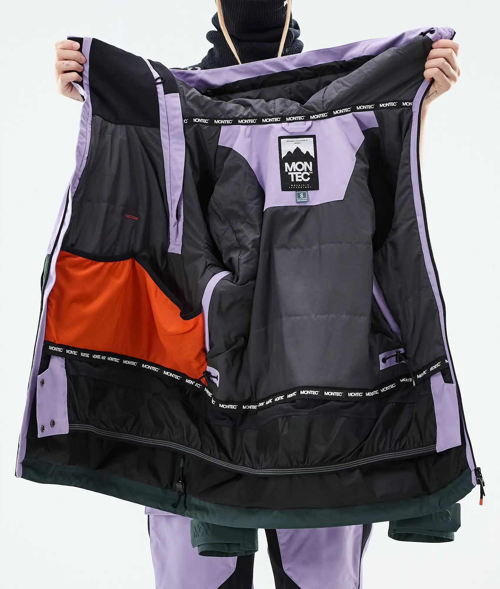 Doom W Snowboard Jacket Women Faded Violet/Black/Dark Atlantic