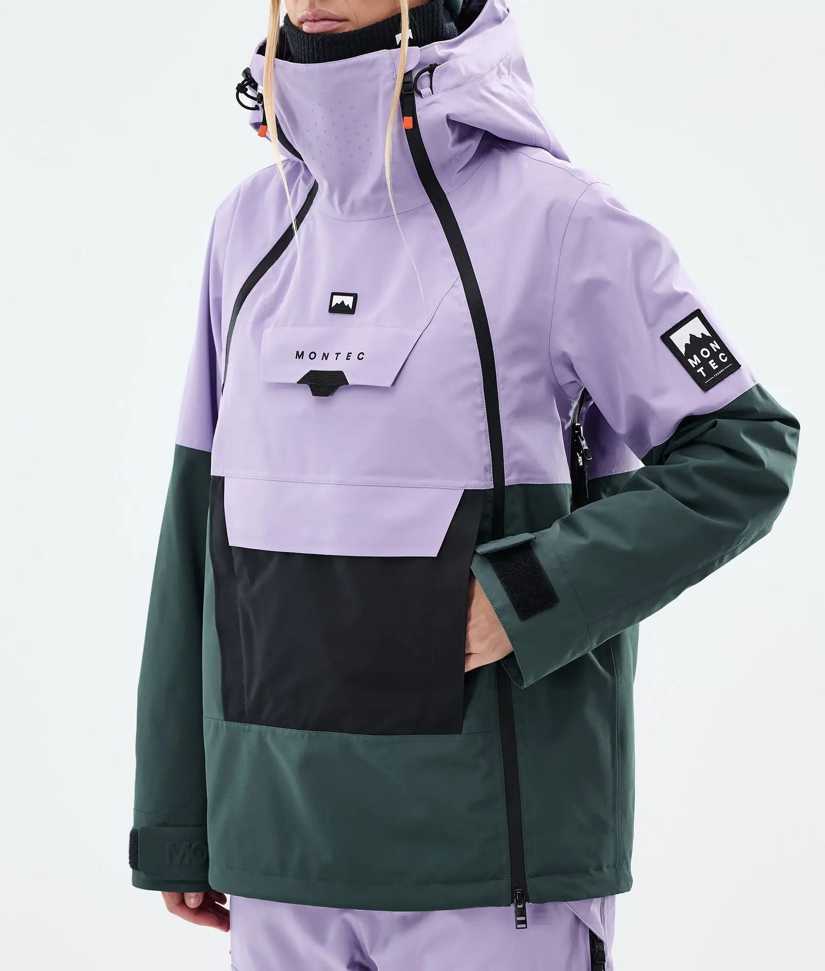 Doom W Snowboard Jacket Women Faded Violet/Black/Dark Atlantic